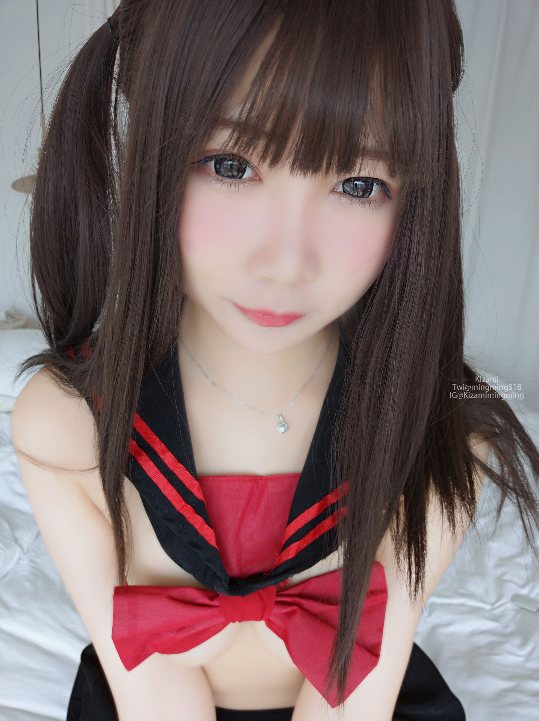[銘銘Kizami] fantia 2021-12-12 黑丝学生服 第41张图