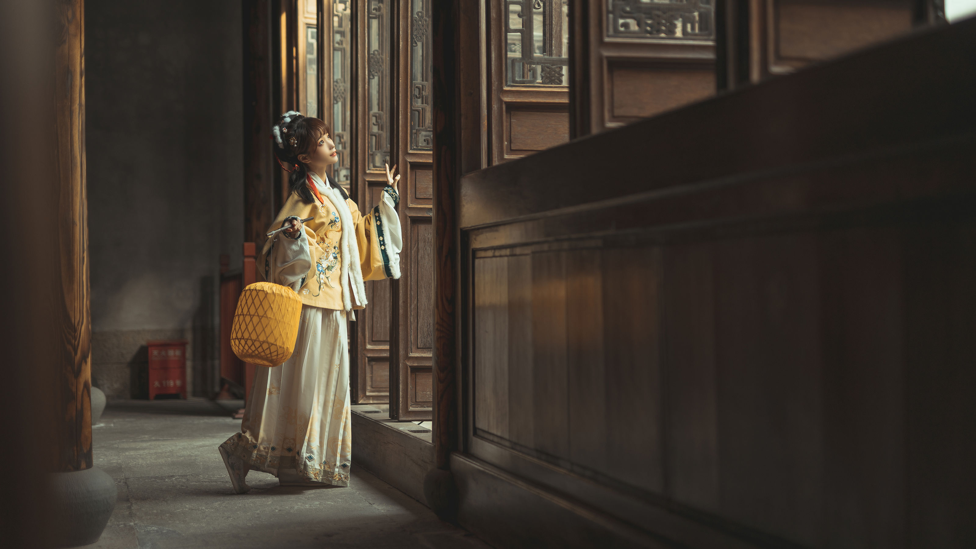 [网红COS] 动漫博主蠢沫沫 - 汉服私影 第2张图
