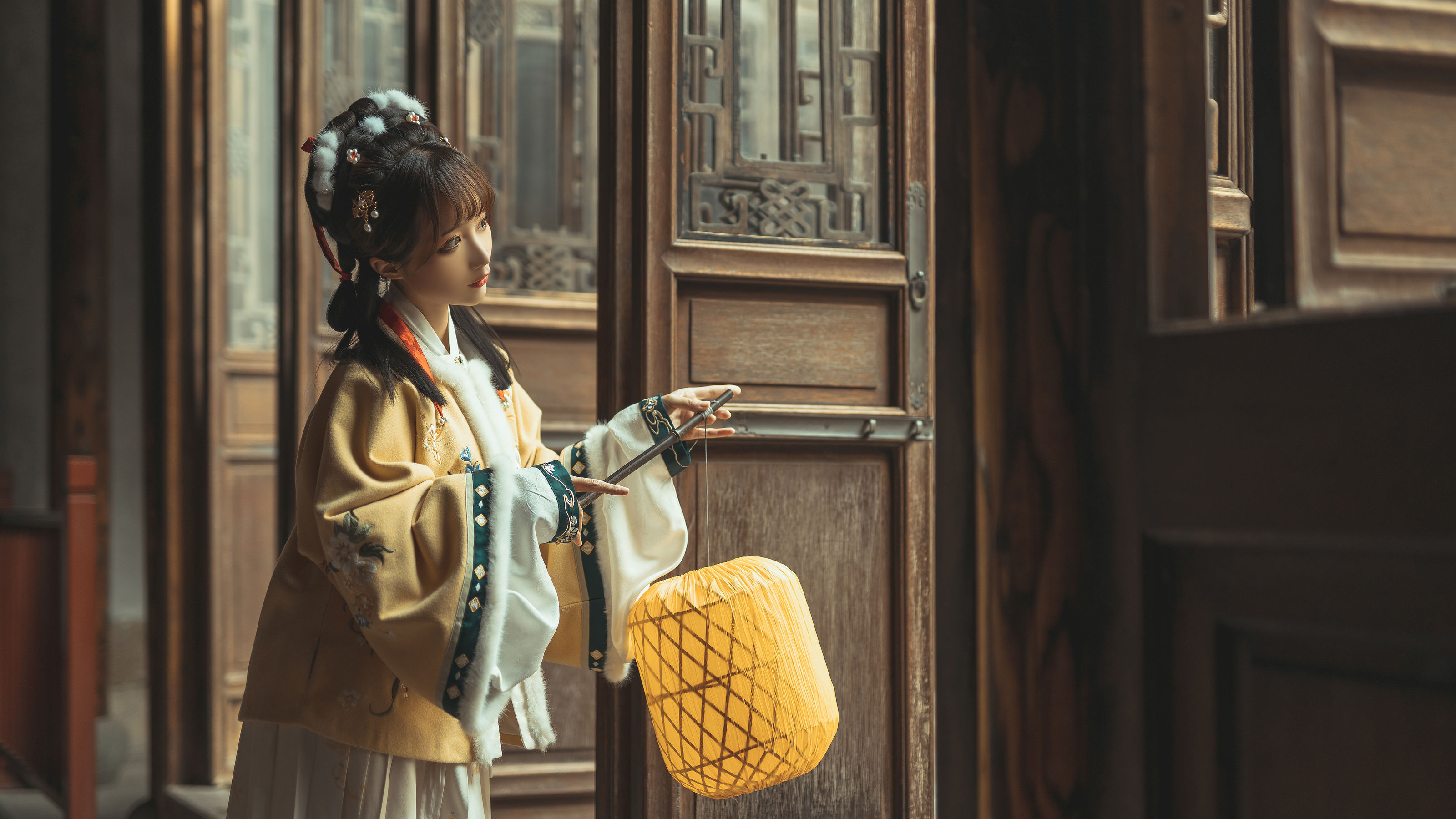 [网红COS] 动漫博主蠢沫沫 - 汉服私影 第3张图