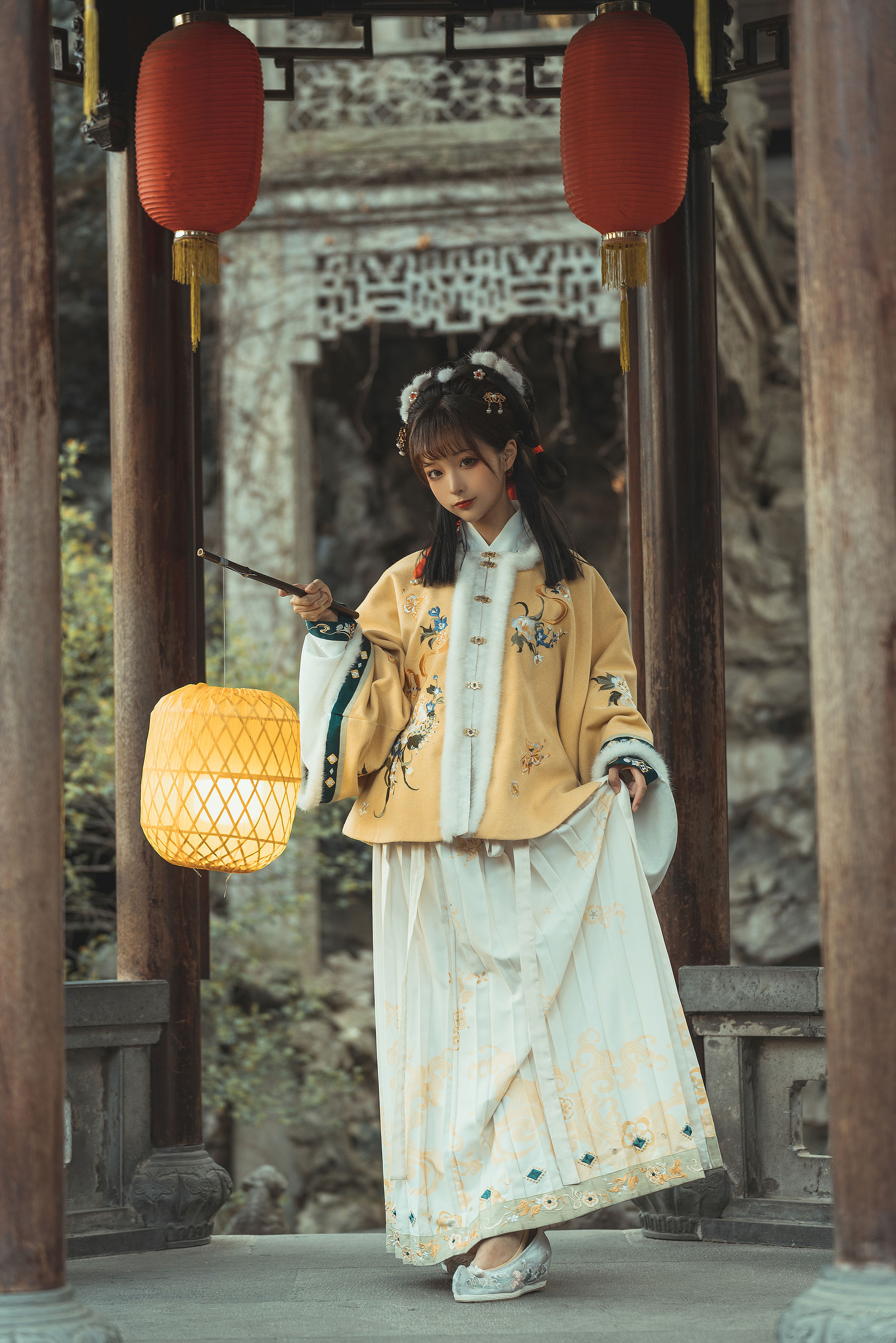 [网红COS] 动漫博主蠢沫沫 - 汉服私影 第5张图