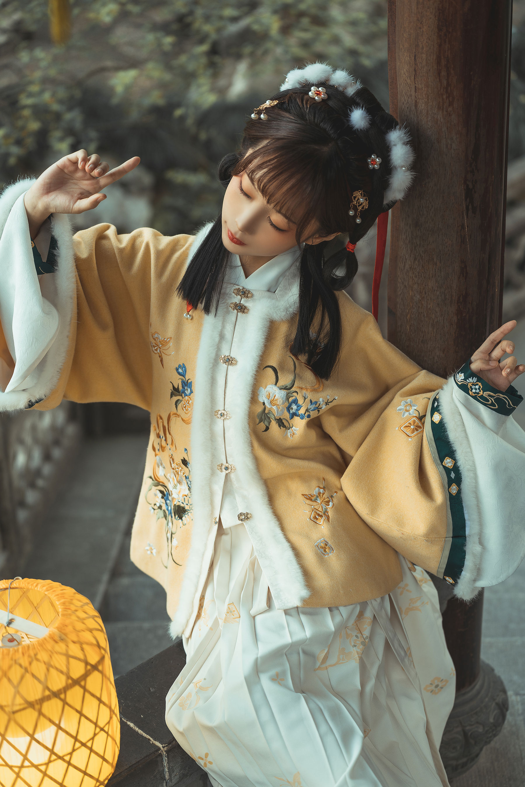 [网红COS] 动漫博主蠢沫沫 - 汉服私影 第7张图