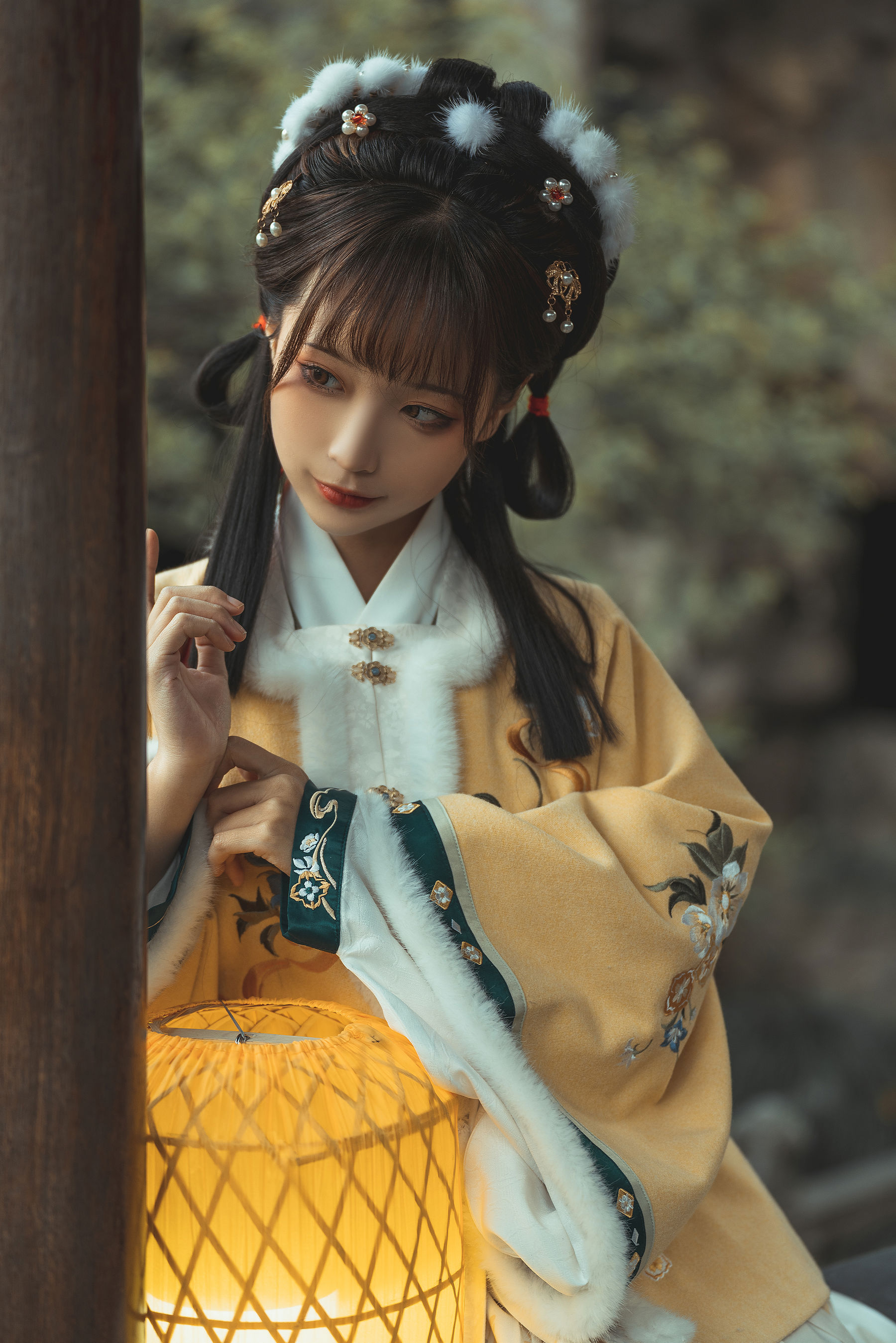 [网红COS] 动漫博主蠢沫沫 - 汉服私影 第8张图