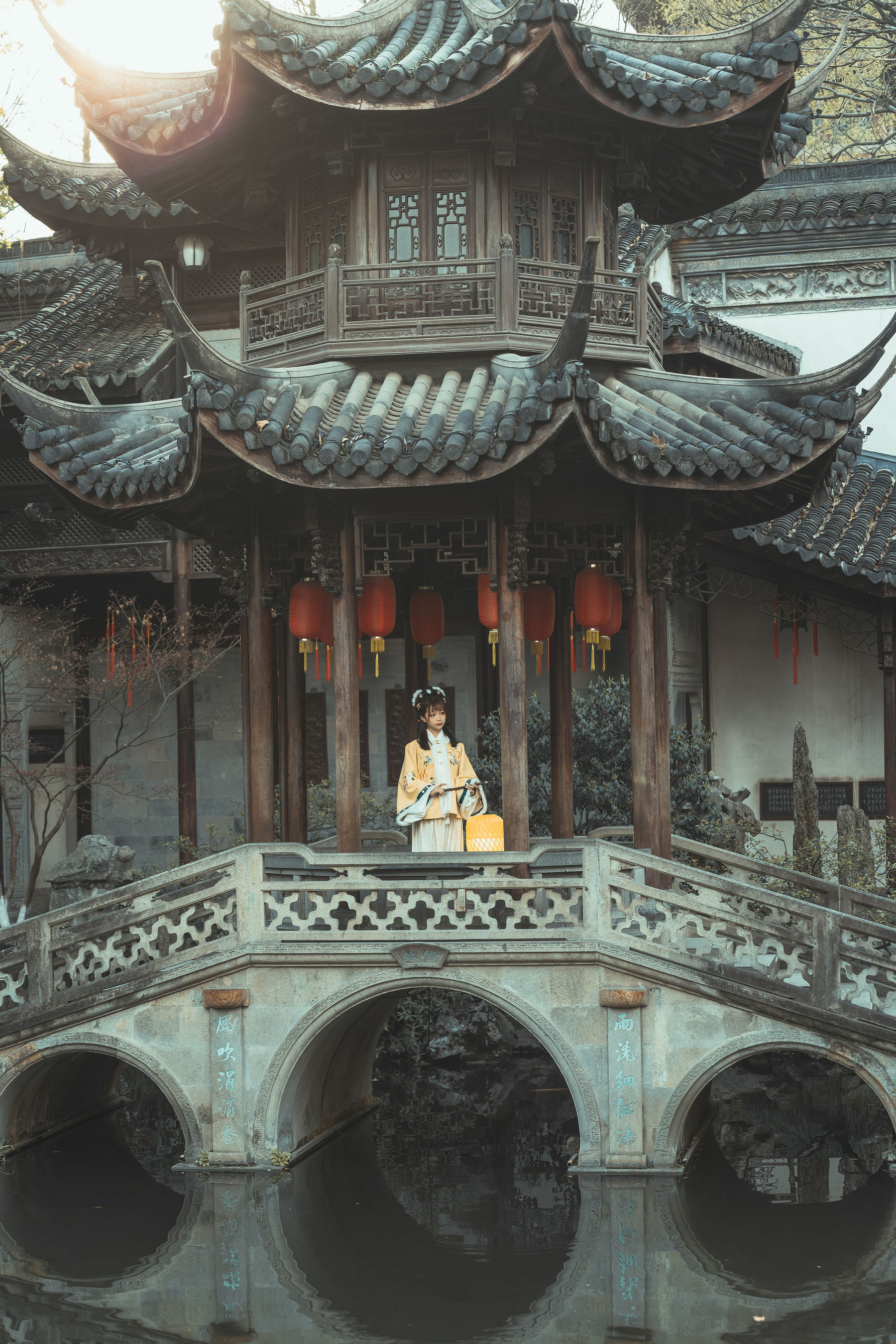 [网红COS] 动漫博主蠢沫沫 - 汉服私影 第9张图