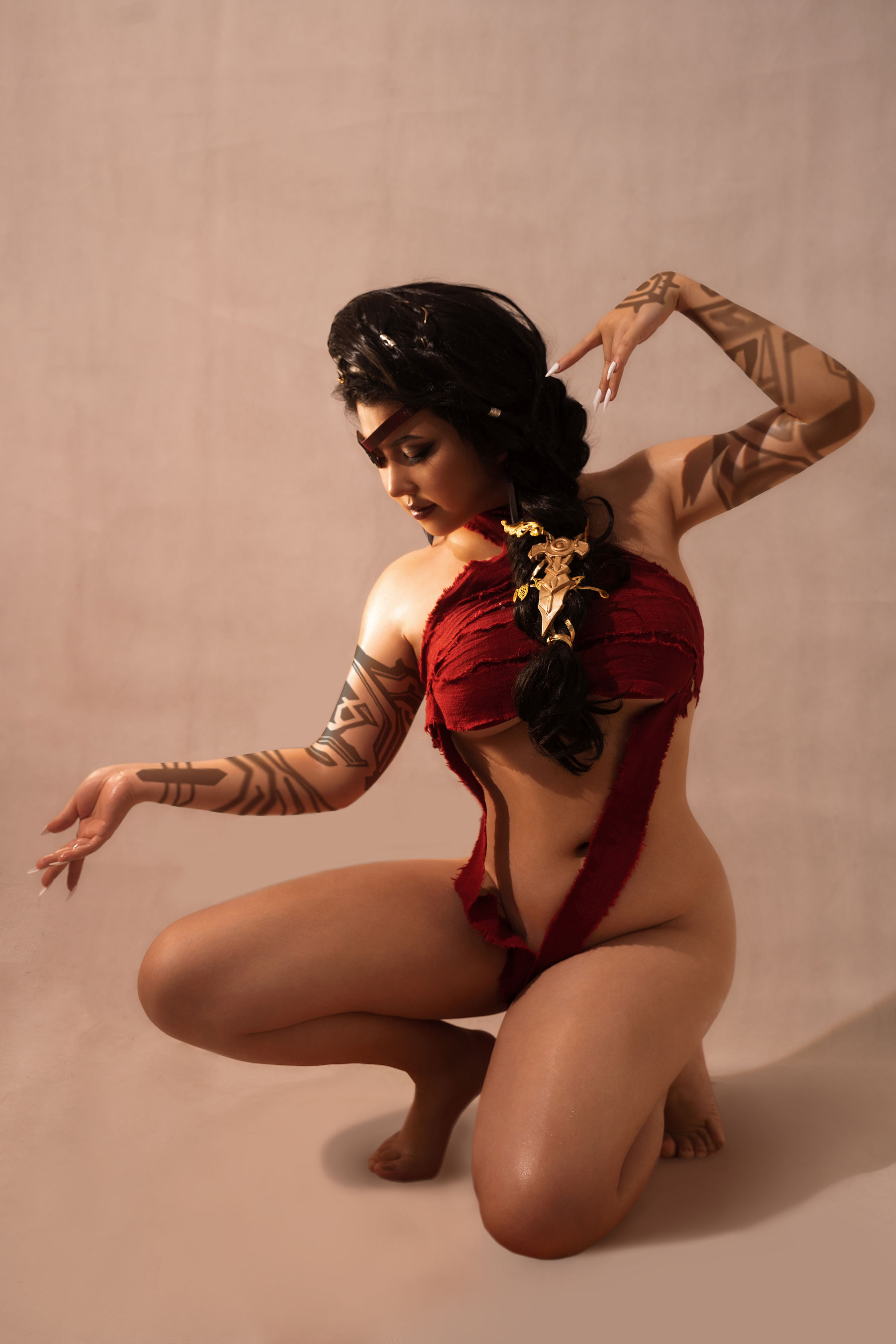 [网红COS] 千煌弑夜 - Desert Rose Samira 第11张图