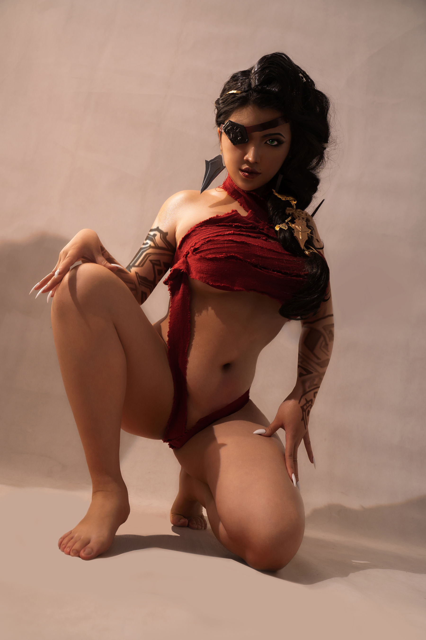 [网红COS] 千煌弑夜 - Desert Rose Samira 第16张图