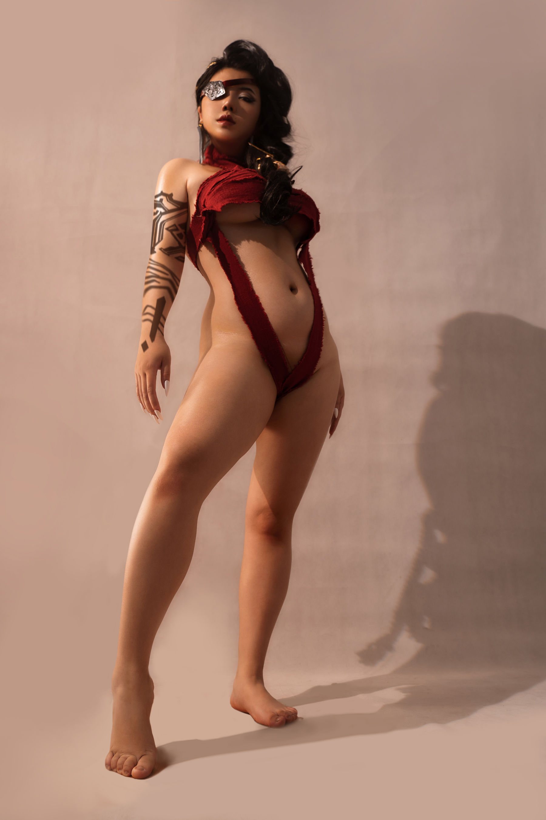 [网红COS] 千煌弑夜 - Desert Rose Samira 第17张图
