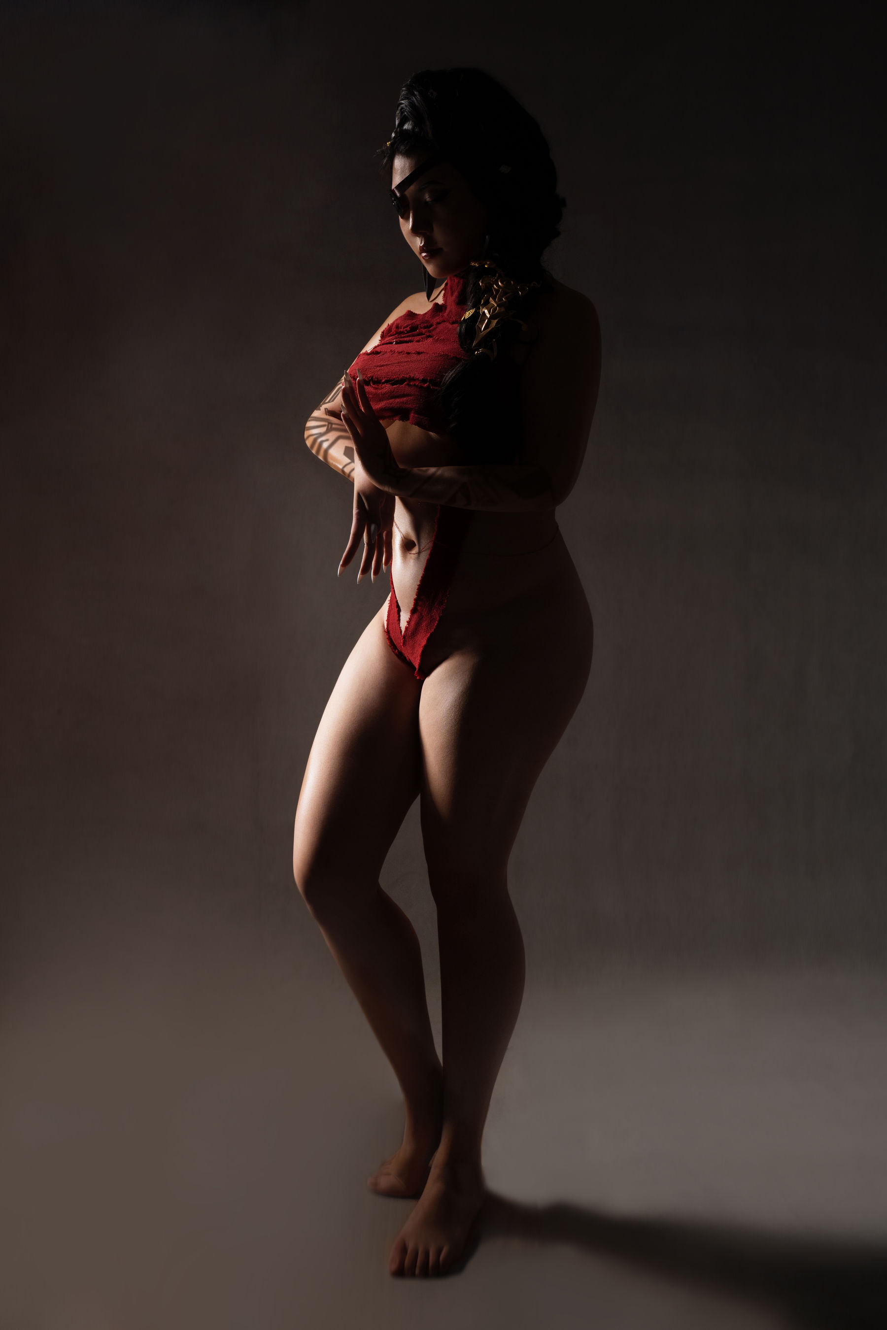 [网红COS] 千煌弑夜 - Desert Rose Samira 第18张图