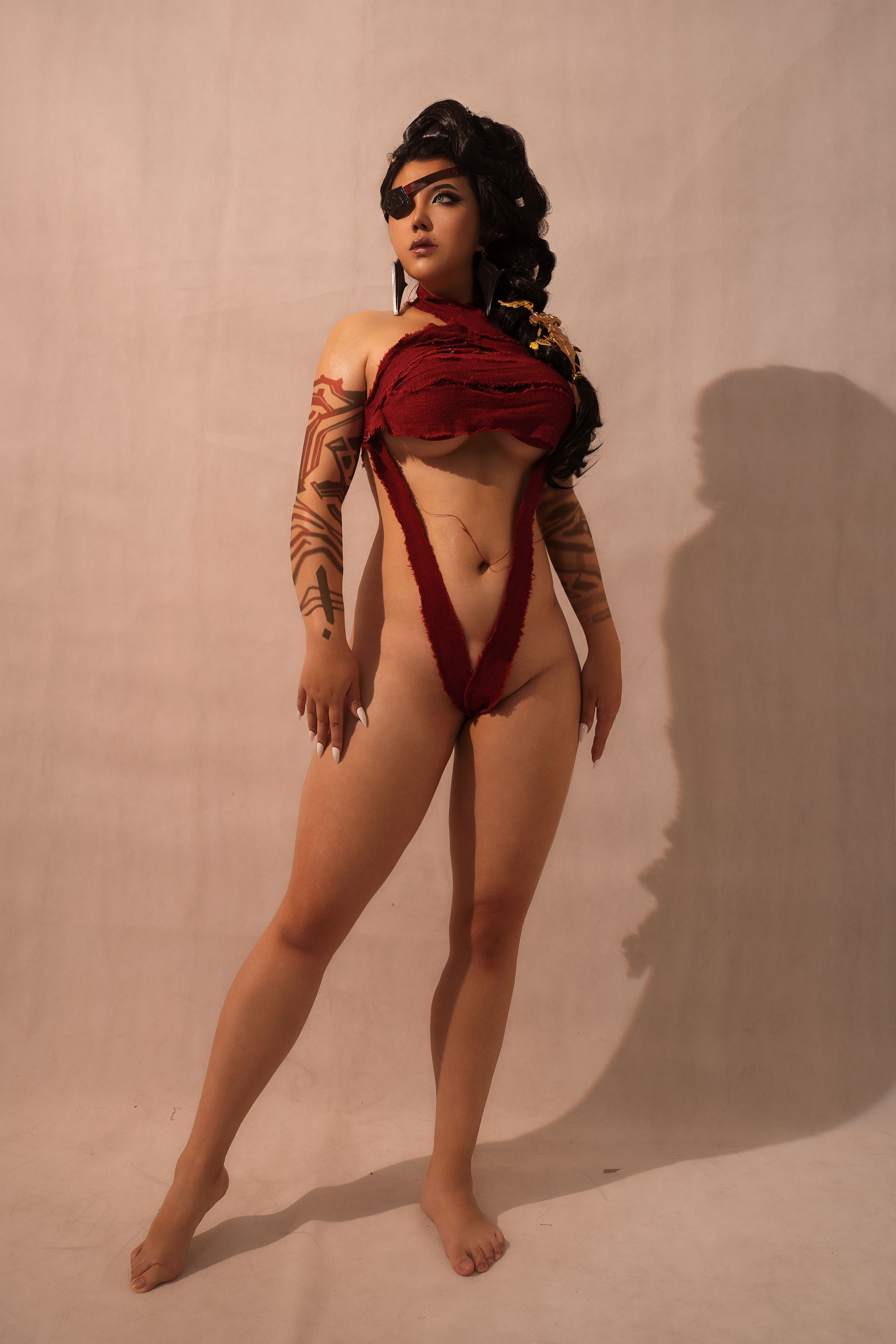 [网红COS] 千煌弑夜 - Desert Rose Samira 第2张图