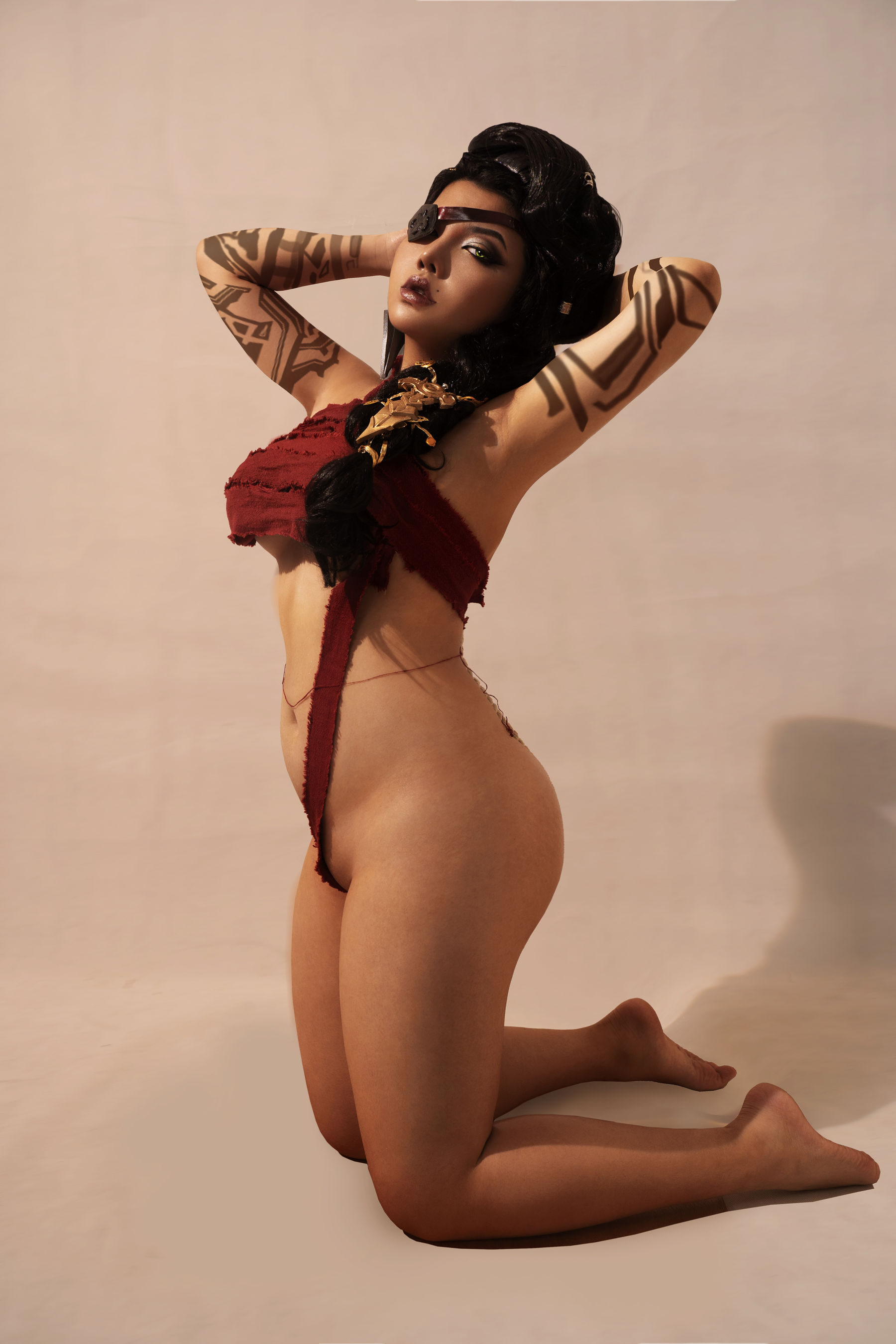 [网红COS] 千煌弑夜 - Desert Rose Samira 第4张图