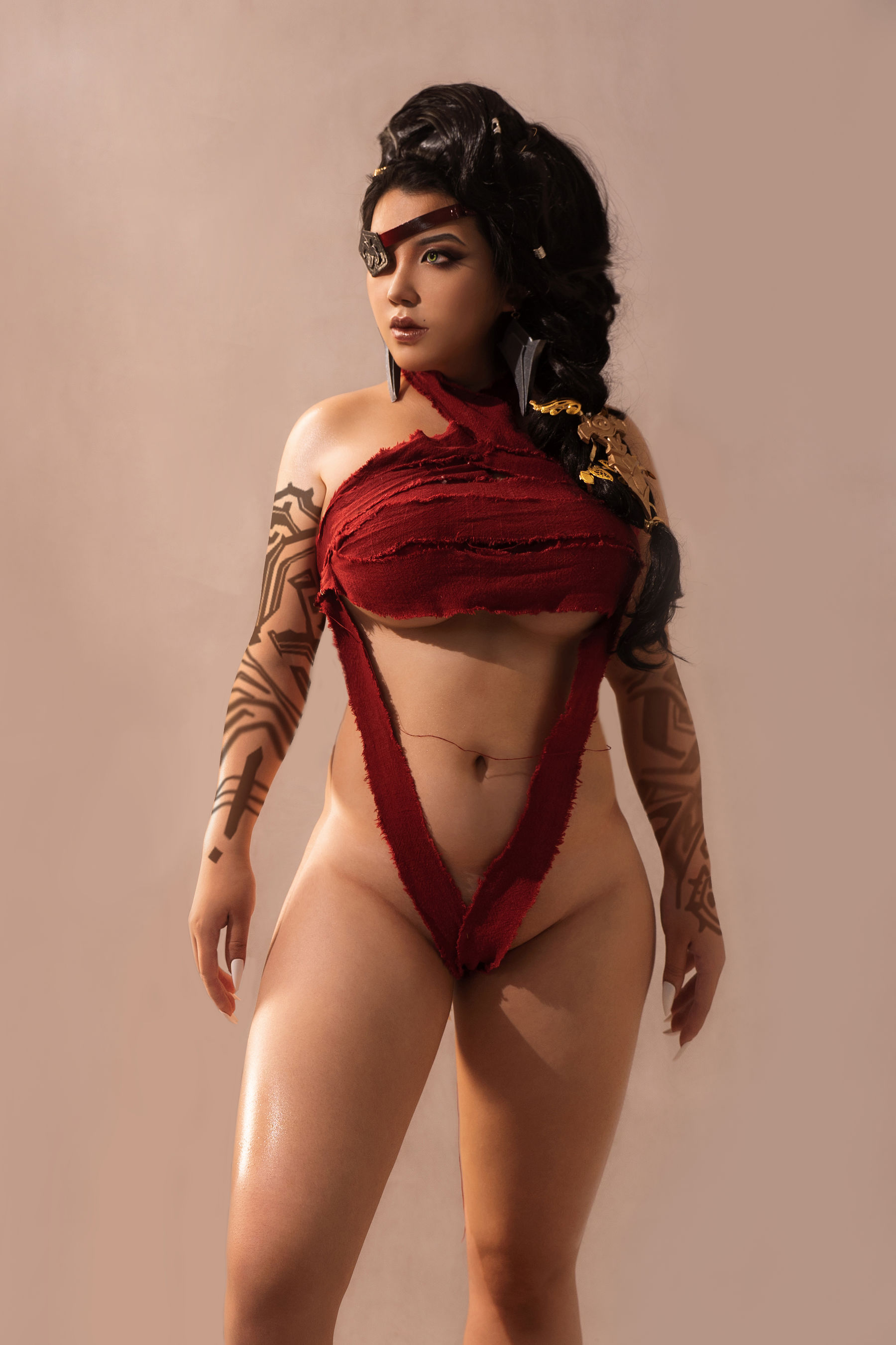 [网红COS] 千煌弑夜 - Desert Rose Samira 第7张图
