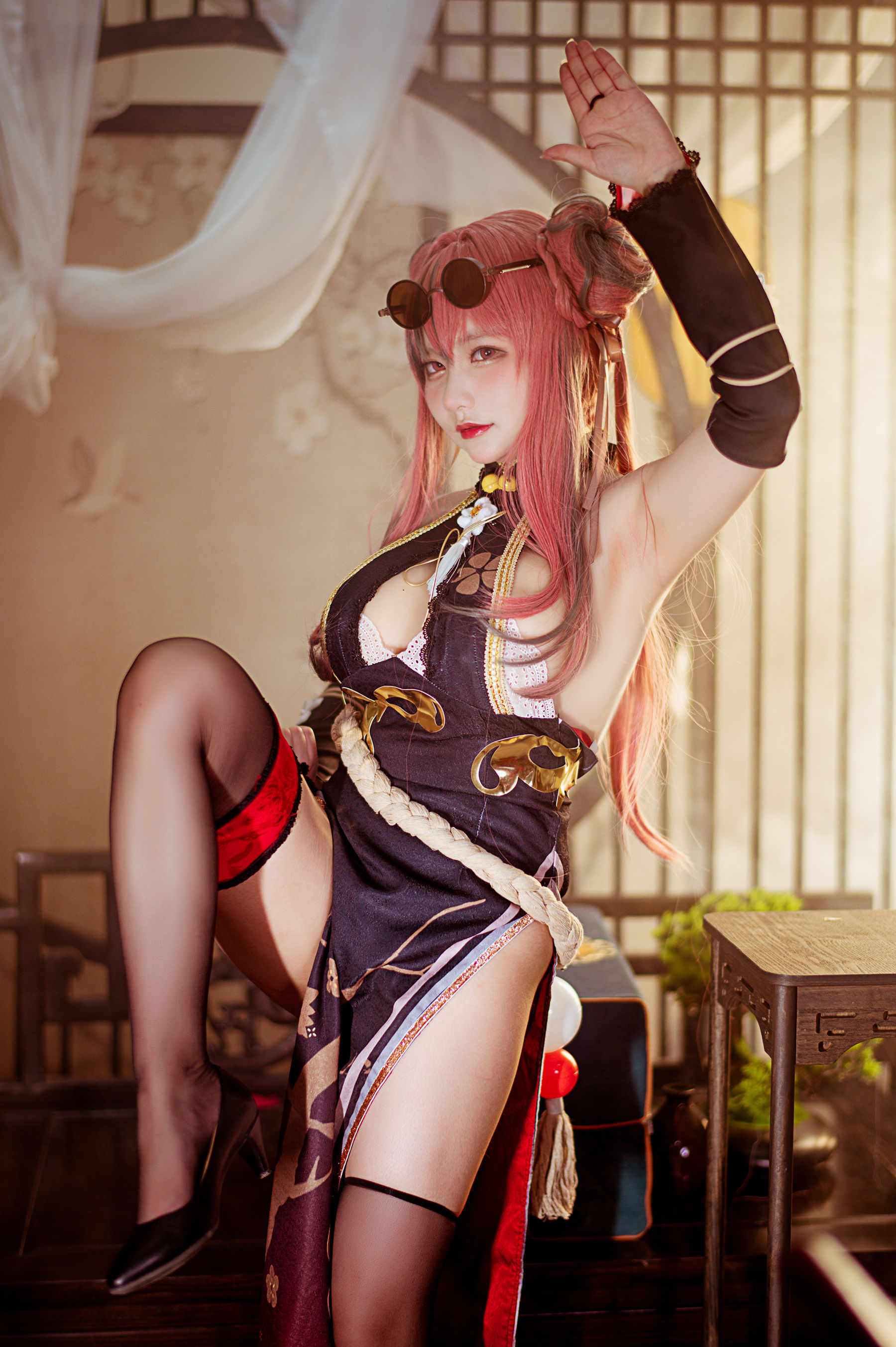 [网红COS] 是一只熊仔吗 - 布莱默顿 功夫少女 第1张图