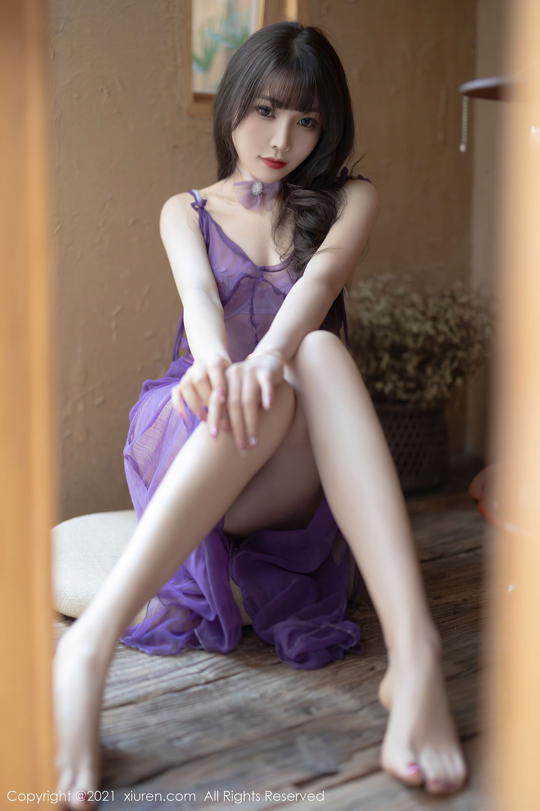 [秀人XiuRen] No.4410 芝芝Booty 第9张图