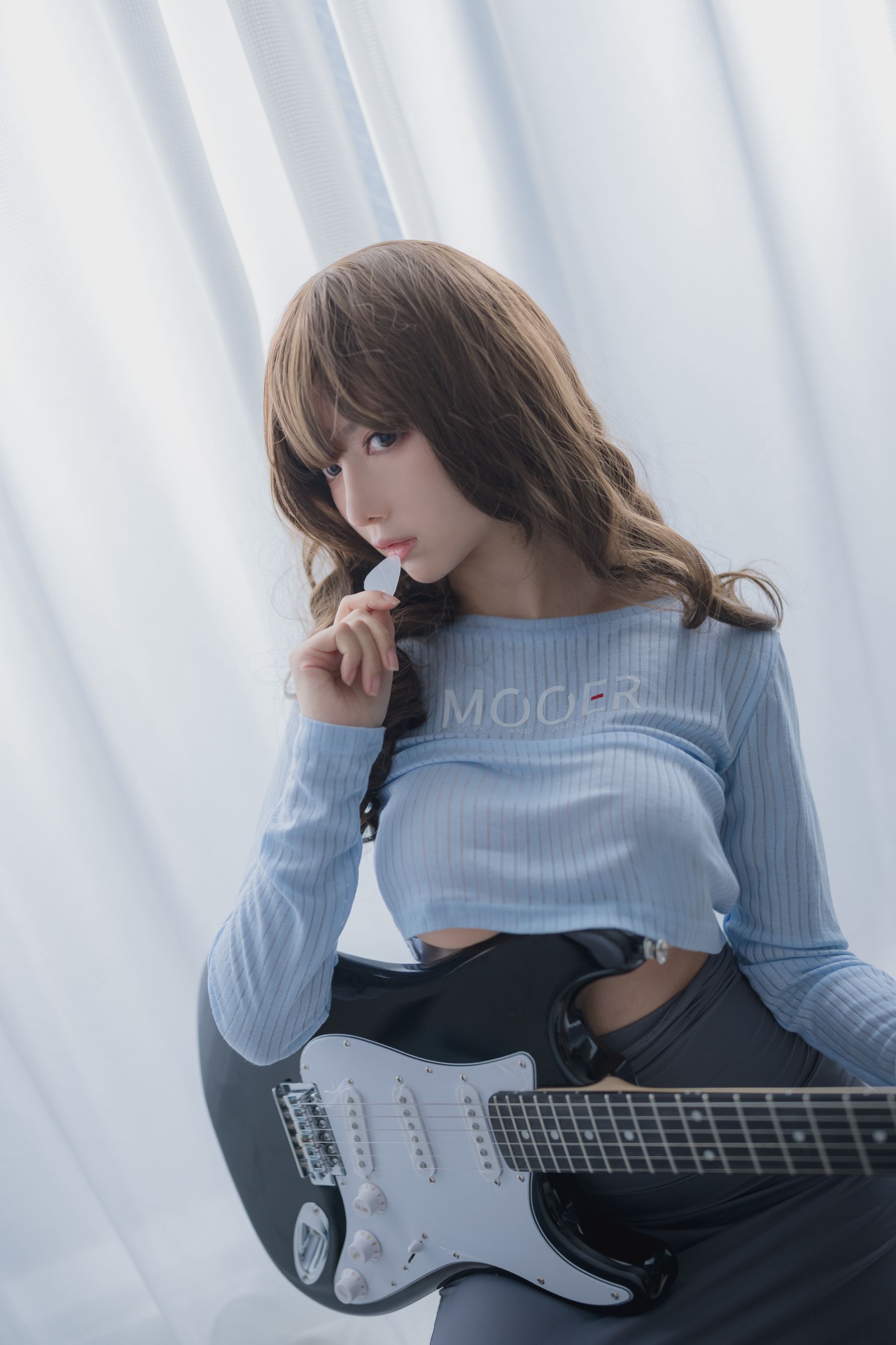 [福利COS] Shika小鹿鹿 - 吉他妹妹 第13张图