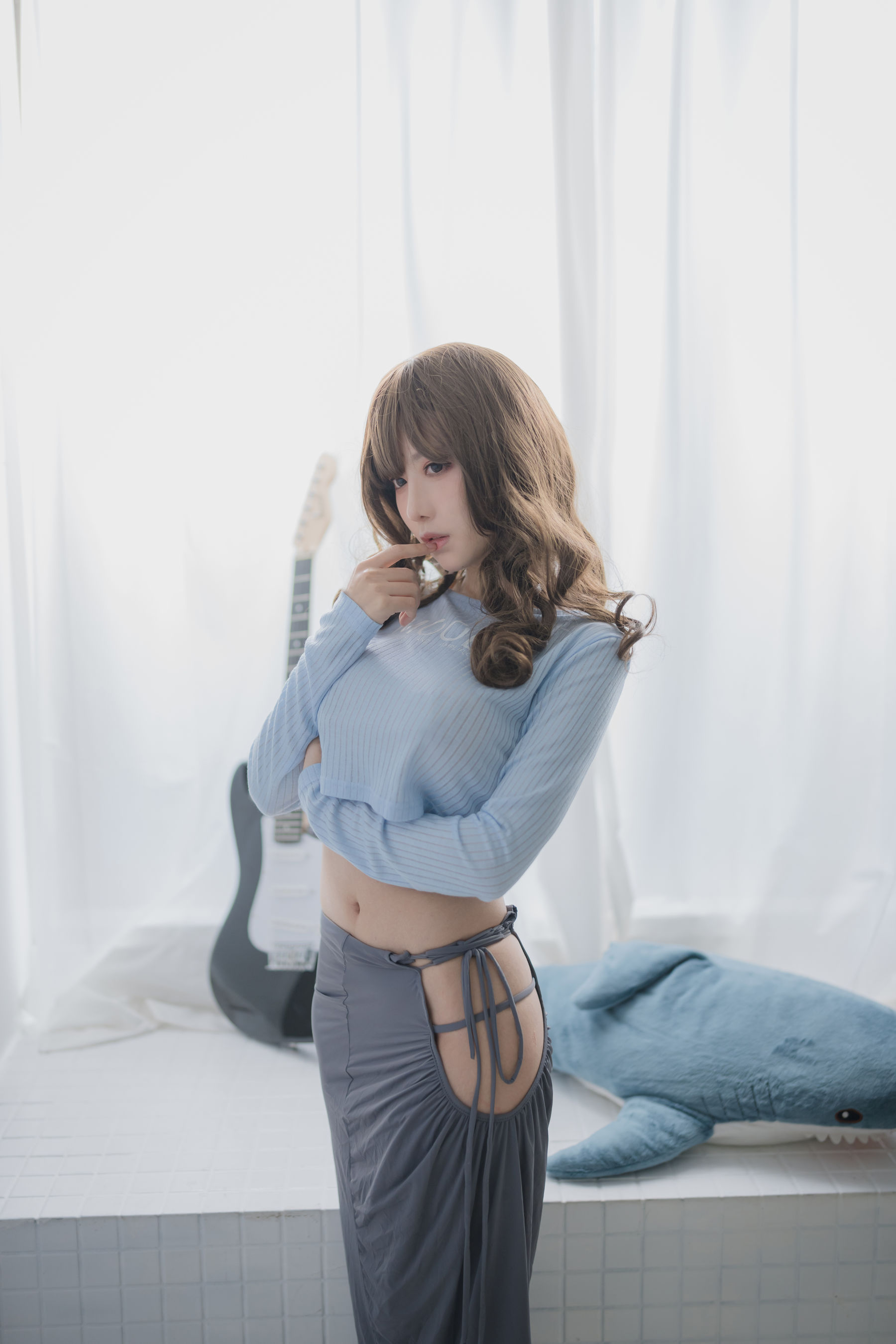 [福利COS] Shika小鹿鹿 - 吉他妹妹 第7张图