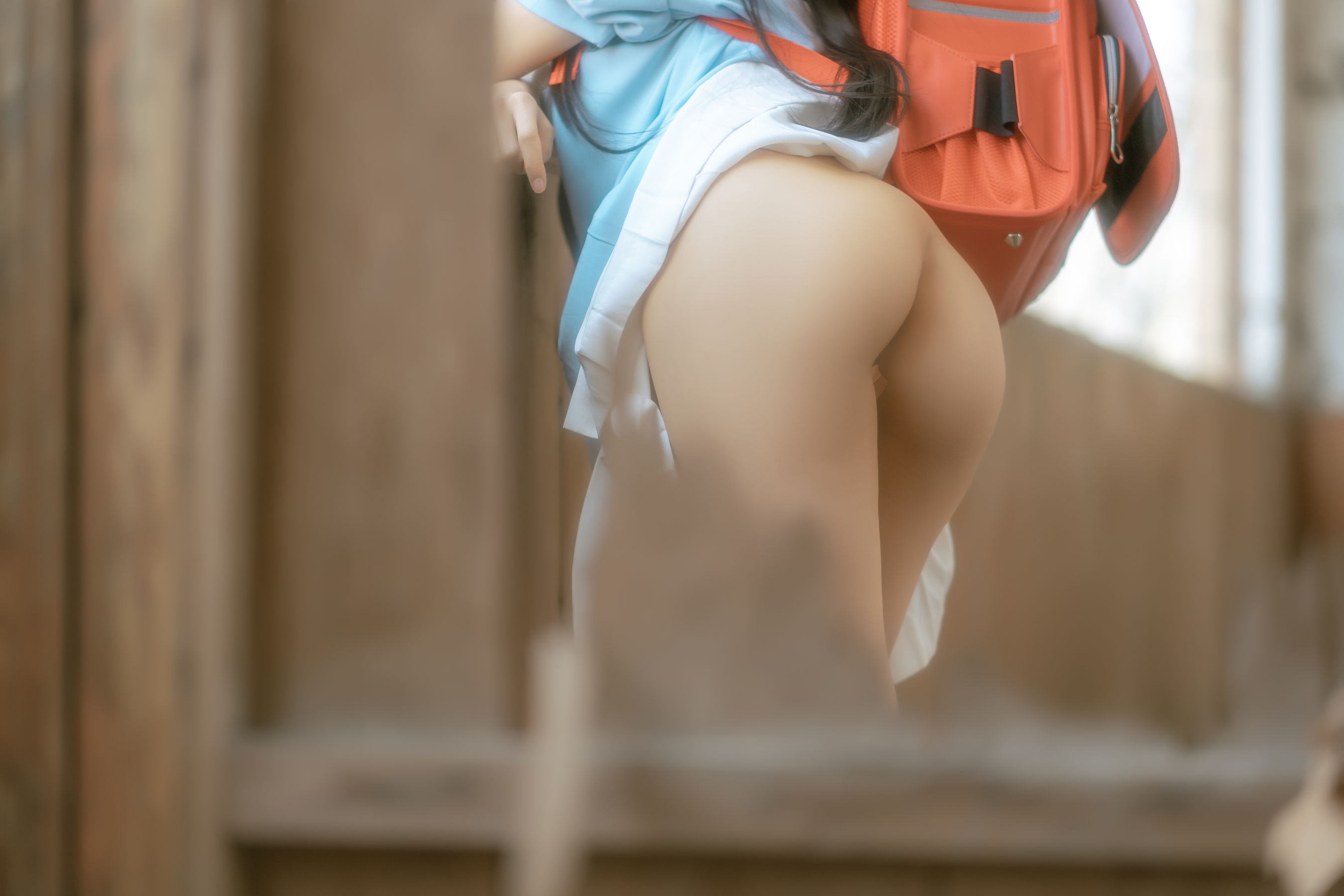 [福利COS] 动漫博主蠢沫沫 - 小黄帽 绅士版 第53张图