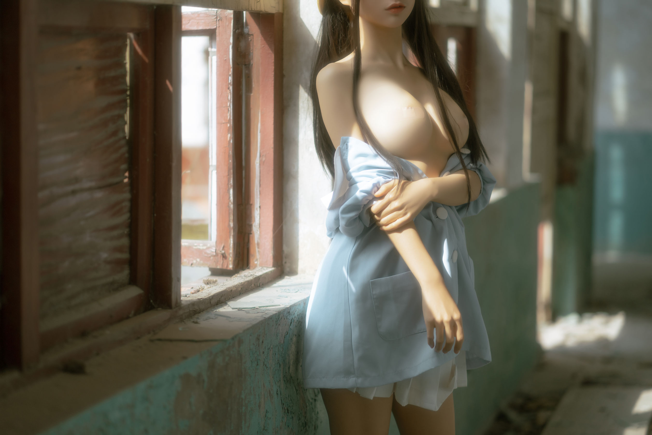 [福利COS] 动漫博主蠢沫沫 - 小黄帽 绅士版 第68张图
