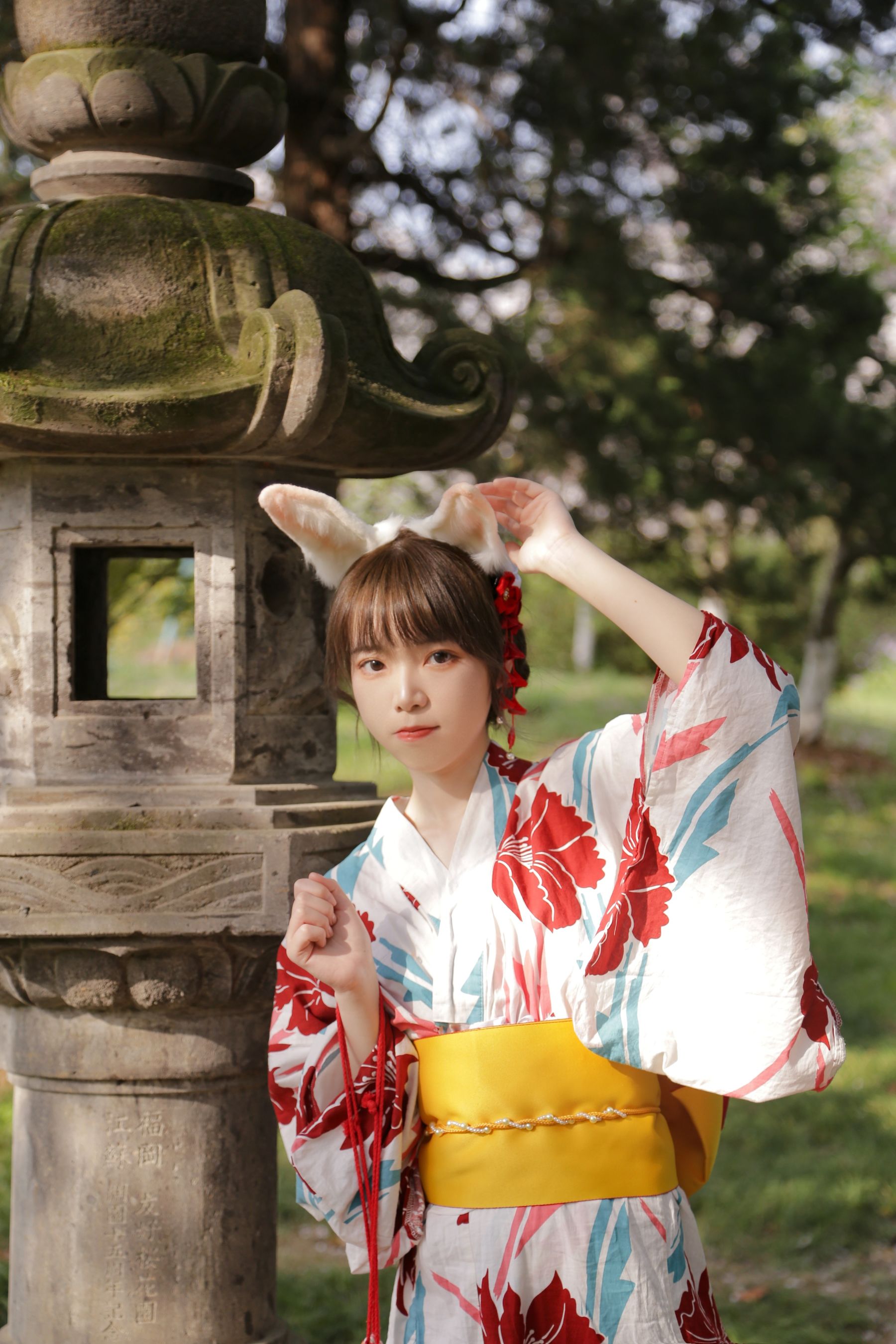 [福利COS] 可爱妹子Fushii_海堂 - 樱花兔兔 第10张图