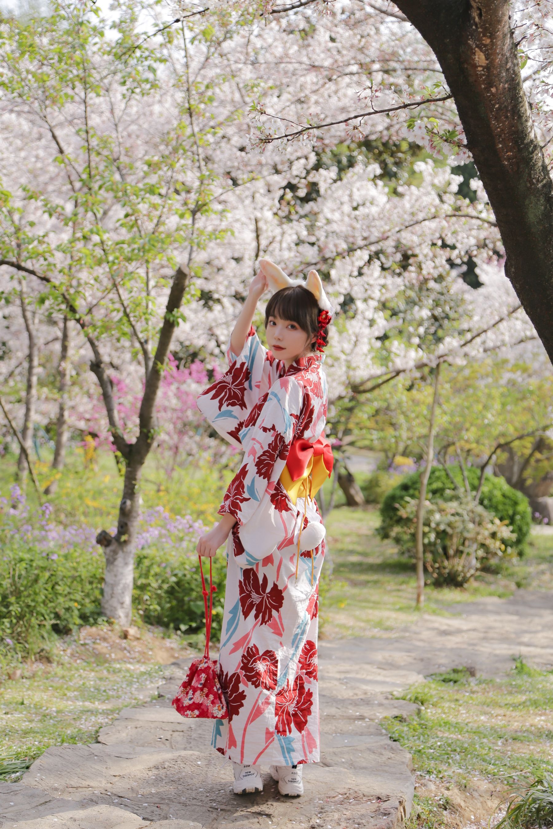 [福利COS] 可爱妹子Fushii_海堂 - 樱花兔兔 第22张图
