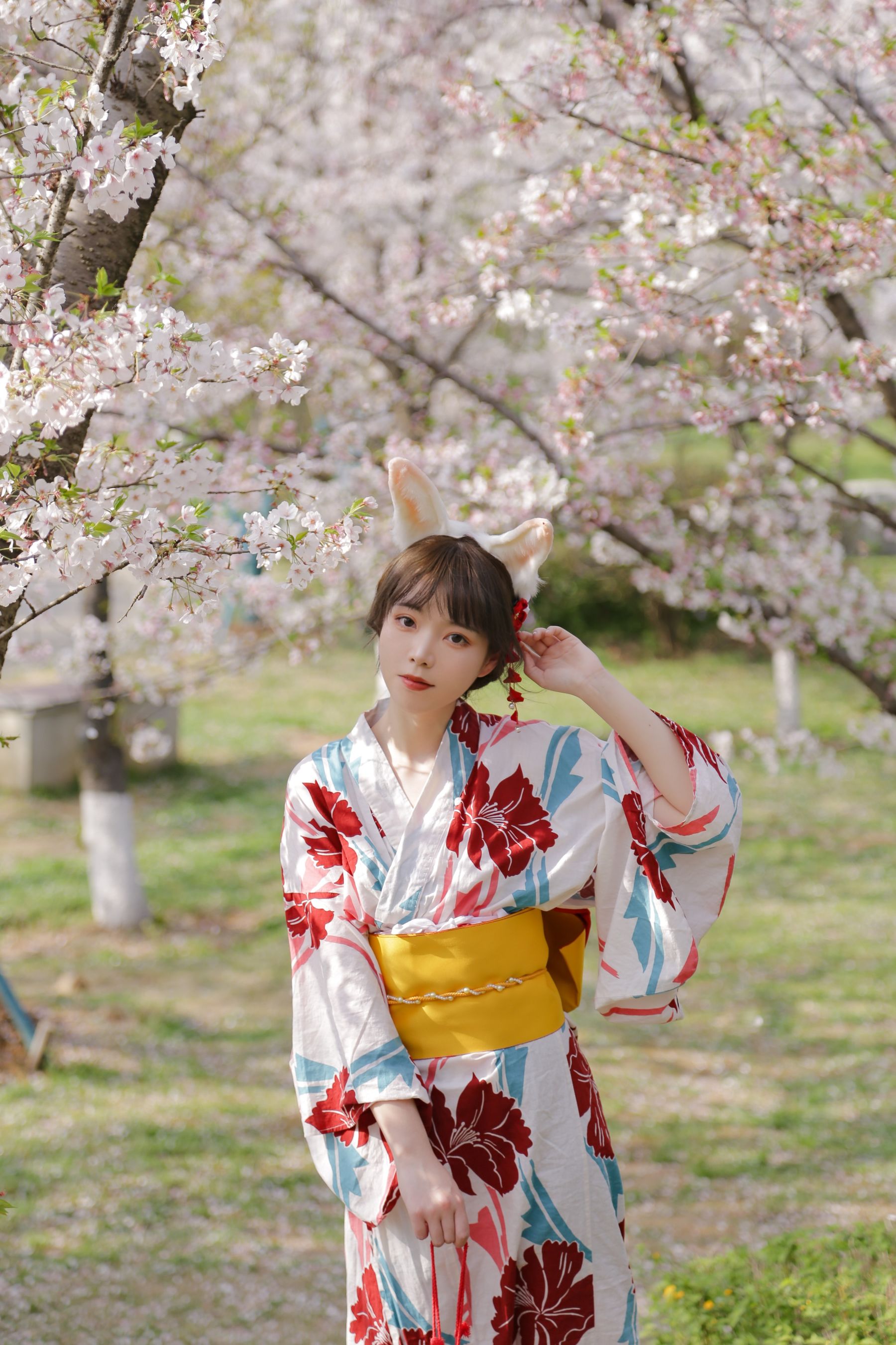 [福利COS] 可爱妹子Fushii_海堂 - 樱花兔兔 第26张图