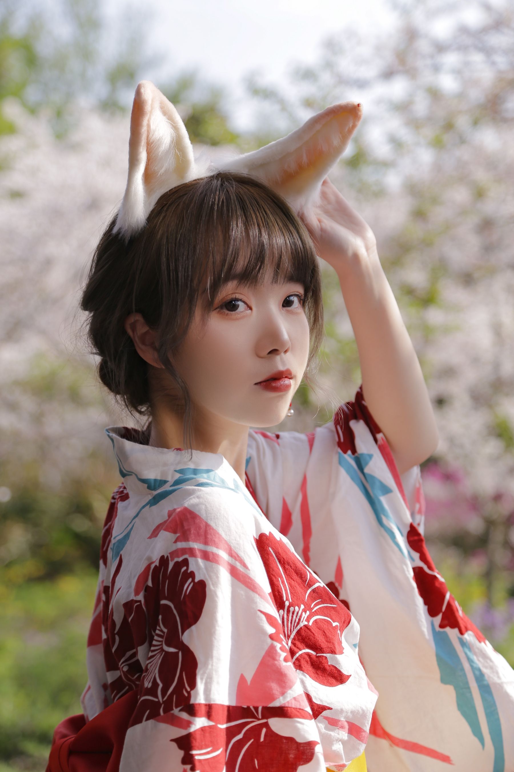 [福利COS] 可爱妹子Fushii_海堂 - 樱花兔兔 第28张图