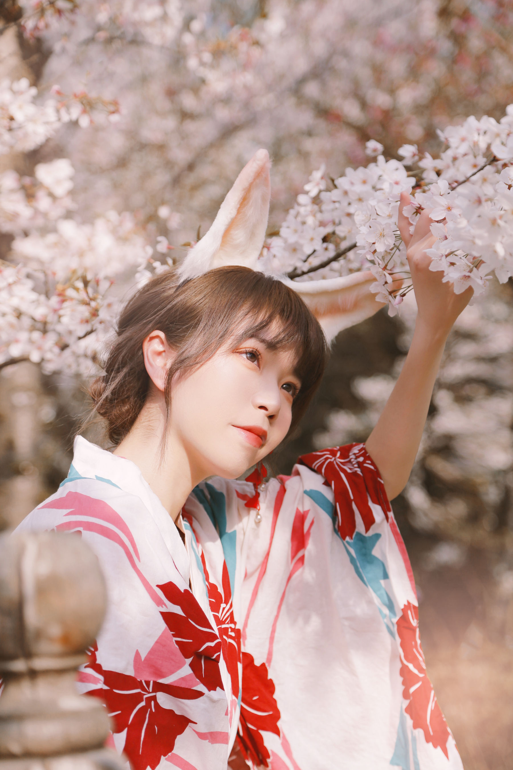[福利COS] 可爱妹子Fushii_海堂 - 樱花兔兔 第3张图