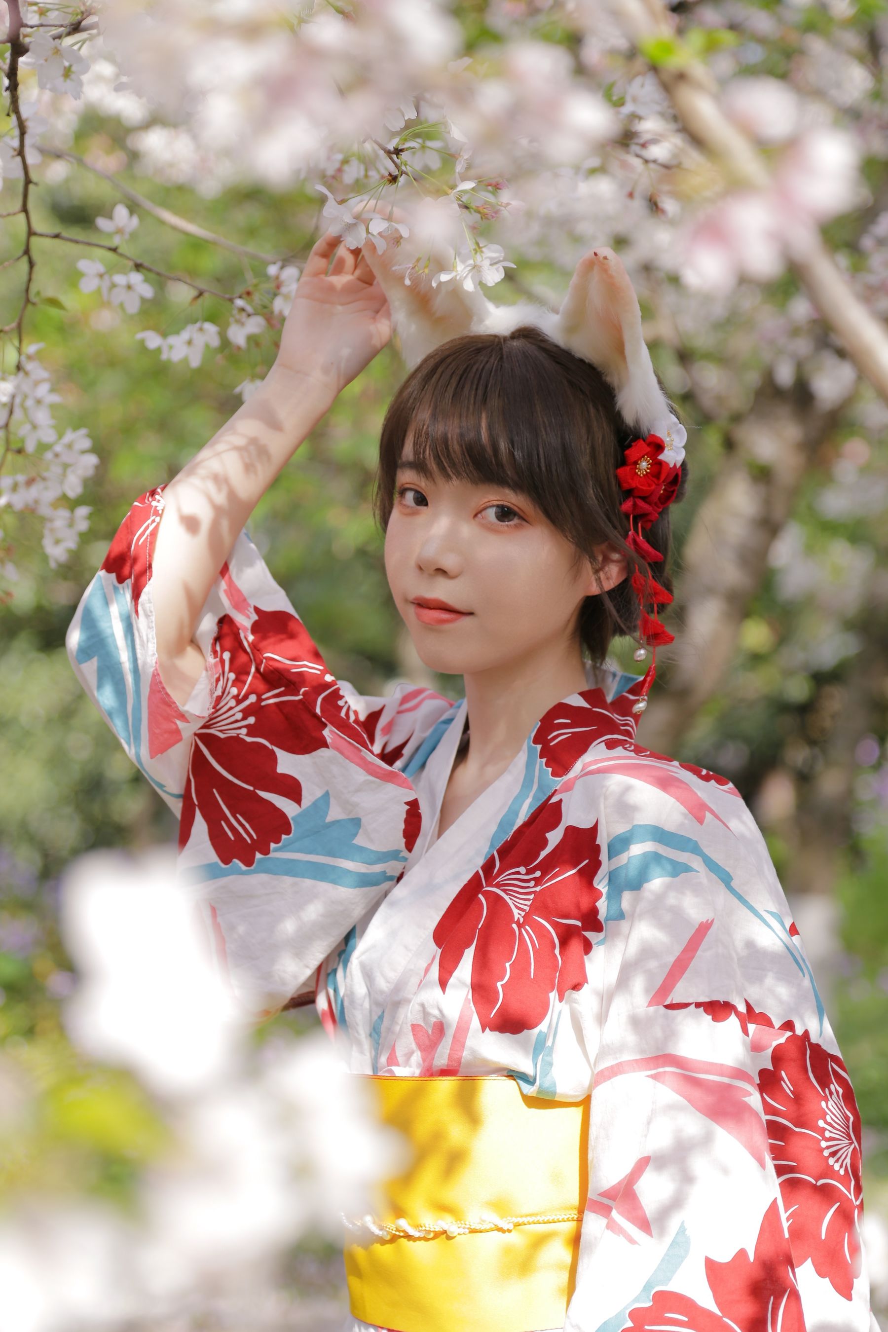[福利COS] 可爱妹子Fushii_海堂 - 樱花兔兔 第7张图