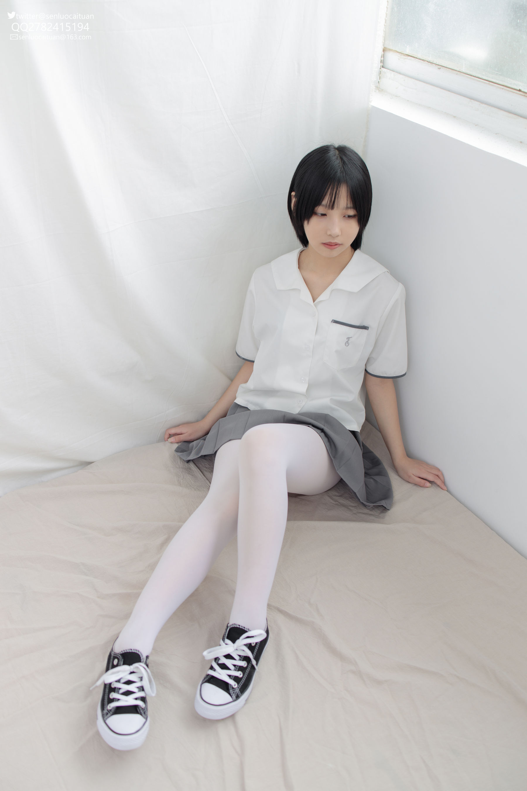 [森萝财团] JKFUN-GG-03 JK白丝 第1张图