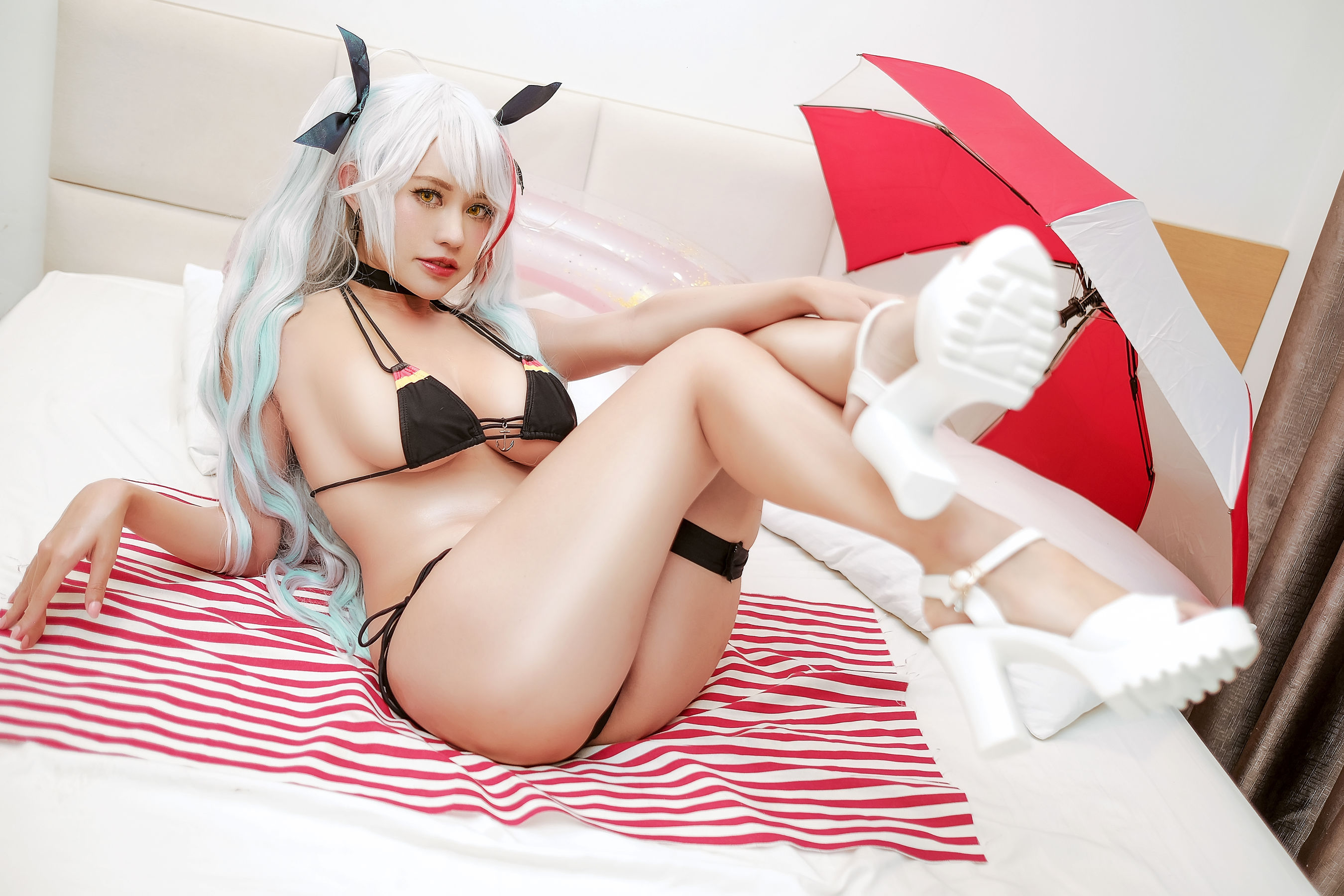 [福利COS] PingPing - 欧根泳装 第10张图