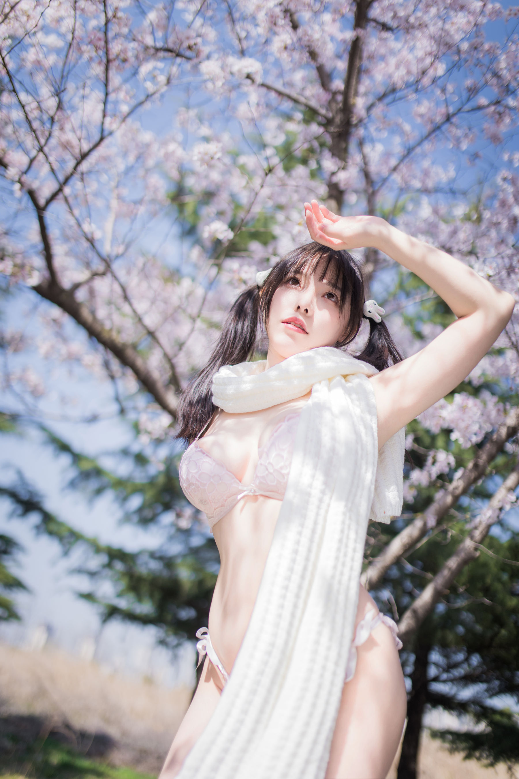 [福利COS] 六味帝皇酱 - 樱花JK 第25张图