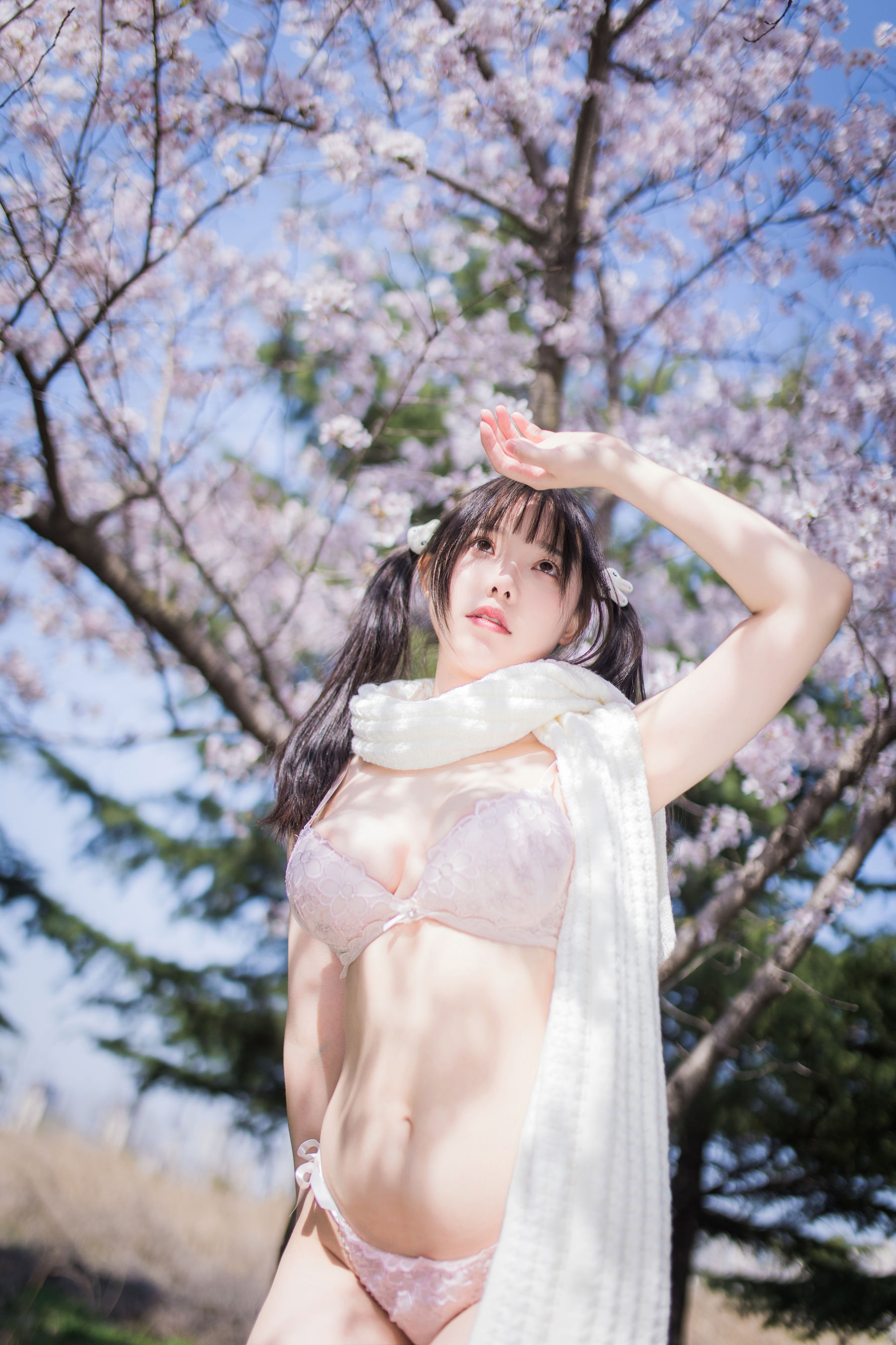 [福利COS] 六味帝皇酱 - 樱花JK 第26张图