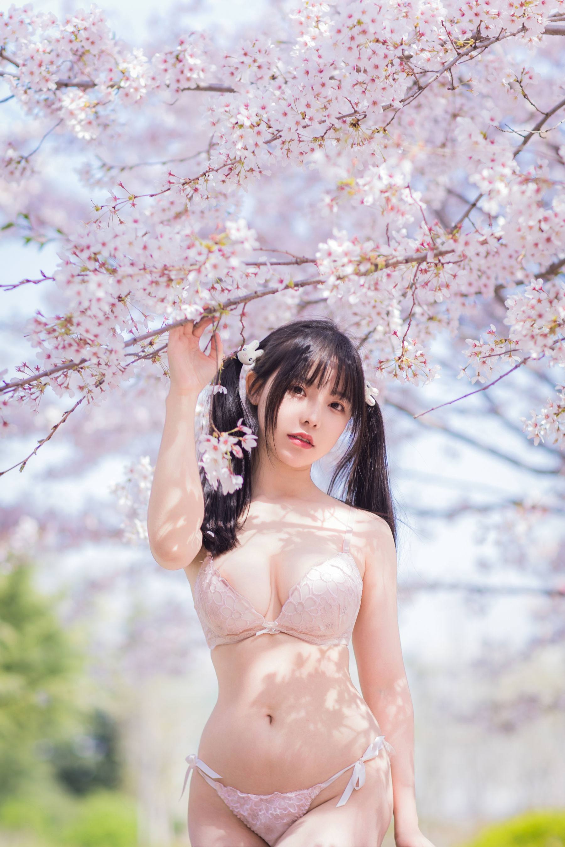 [福利COS] 六味帝皇酱 - 樱花JK 第33张图