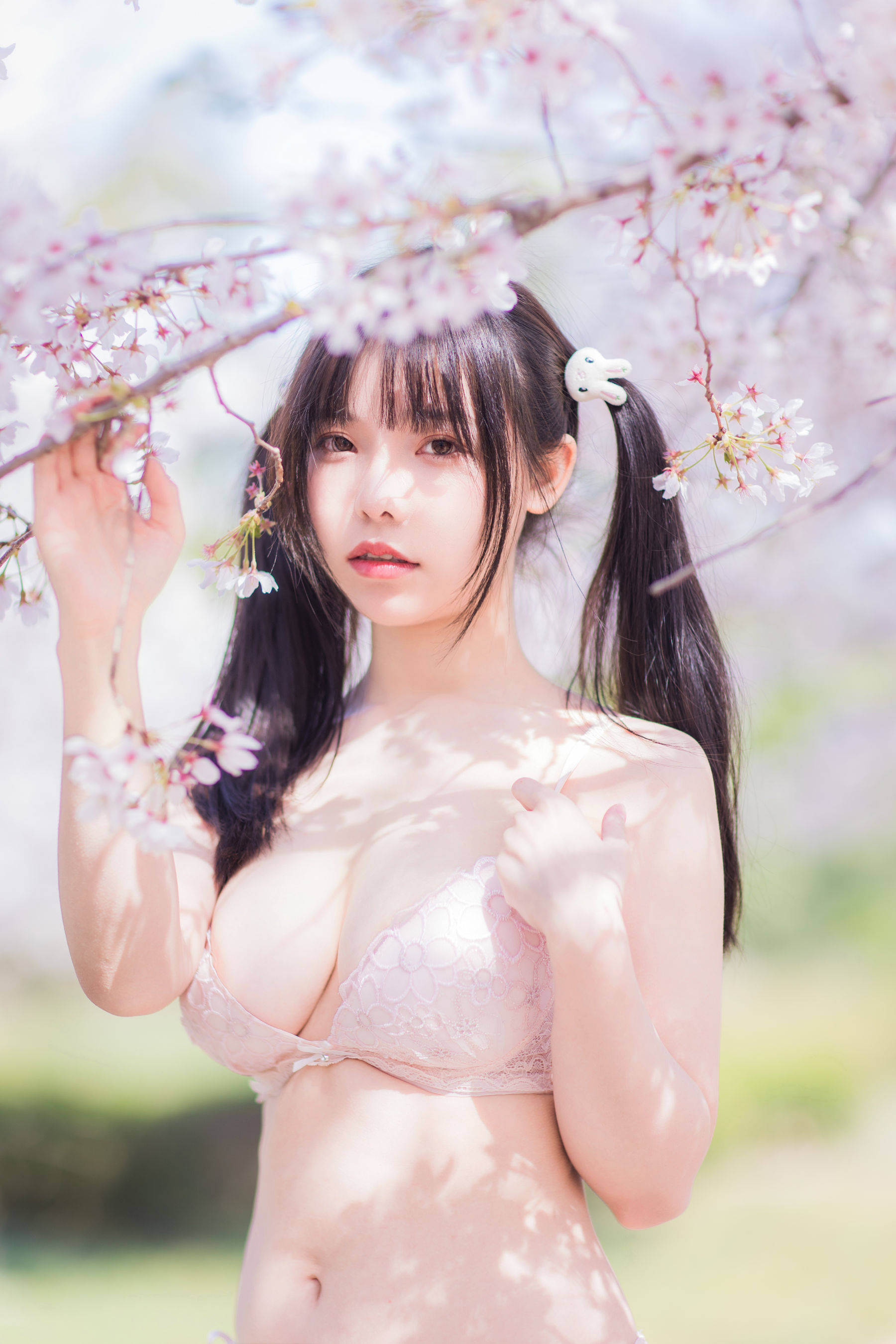[福利COS] 六味帝皇酱 - 樱花JK 第35张图