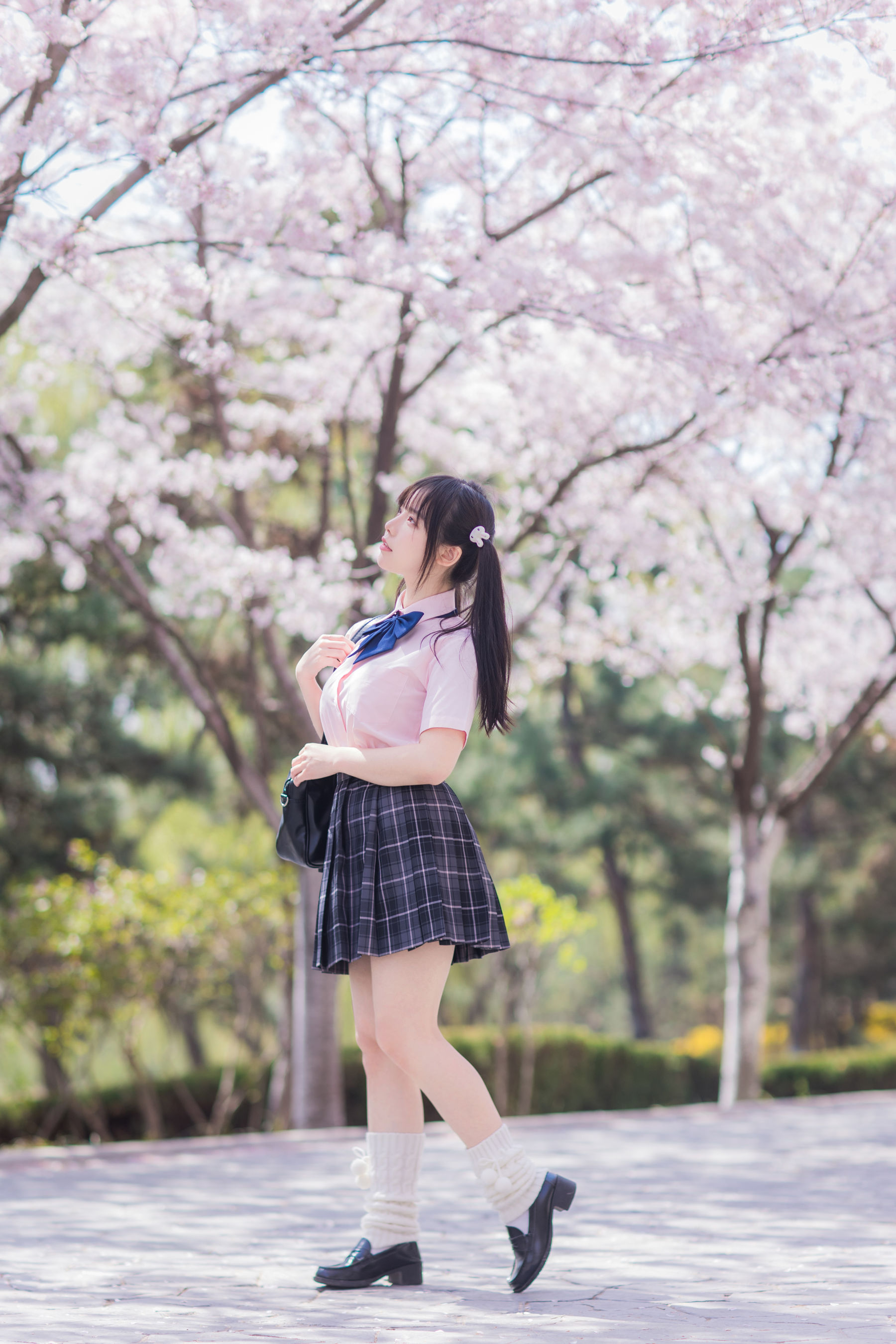 [福利COS] 六味帝皇酱 - 樱花JK 第51张图