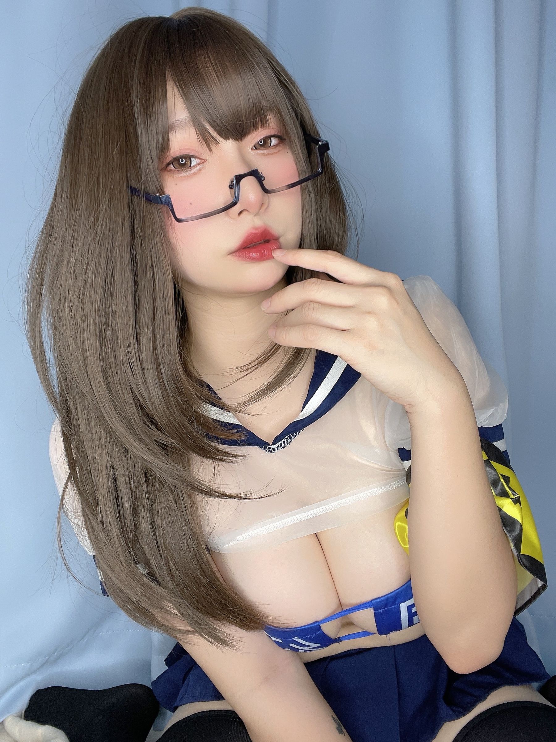 [福利COS] 次屁啦 - 私底下的风纪委员 第14张图