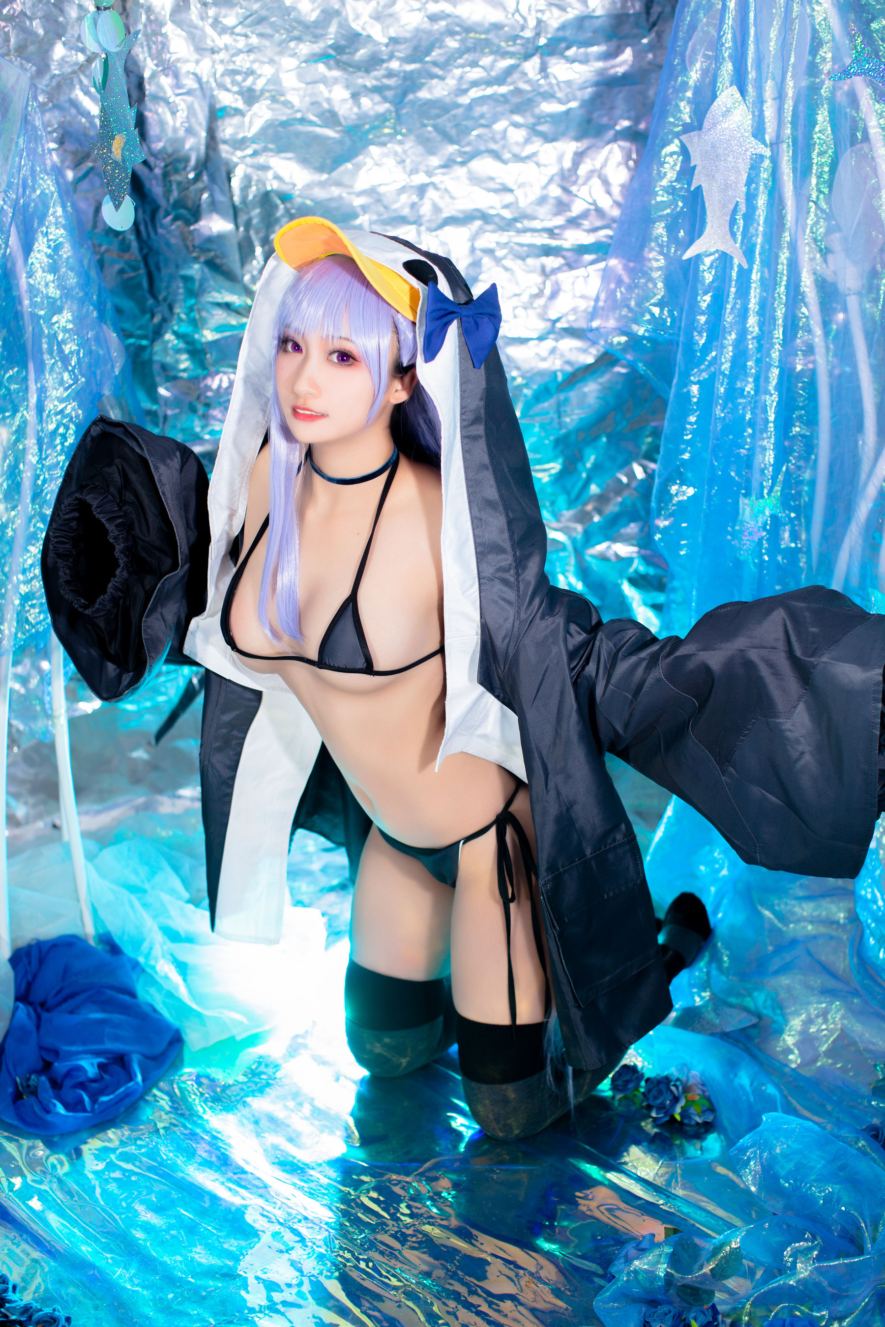 [福利COS] 动漫博主洛璃LoLiSAMA - 水着莉莉丝 第15张图