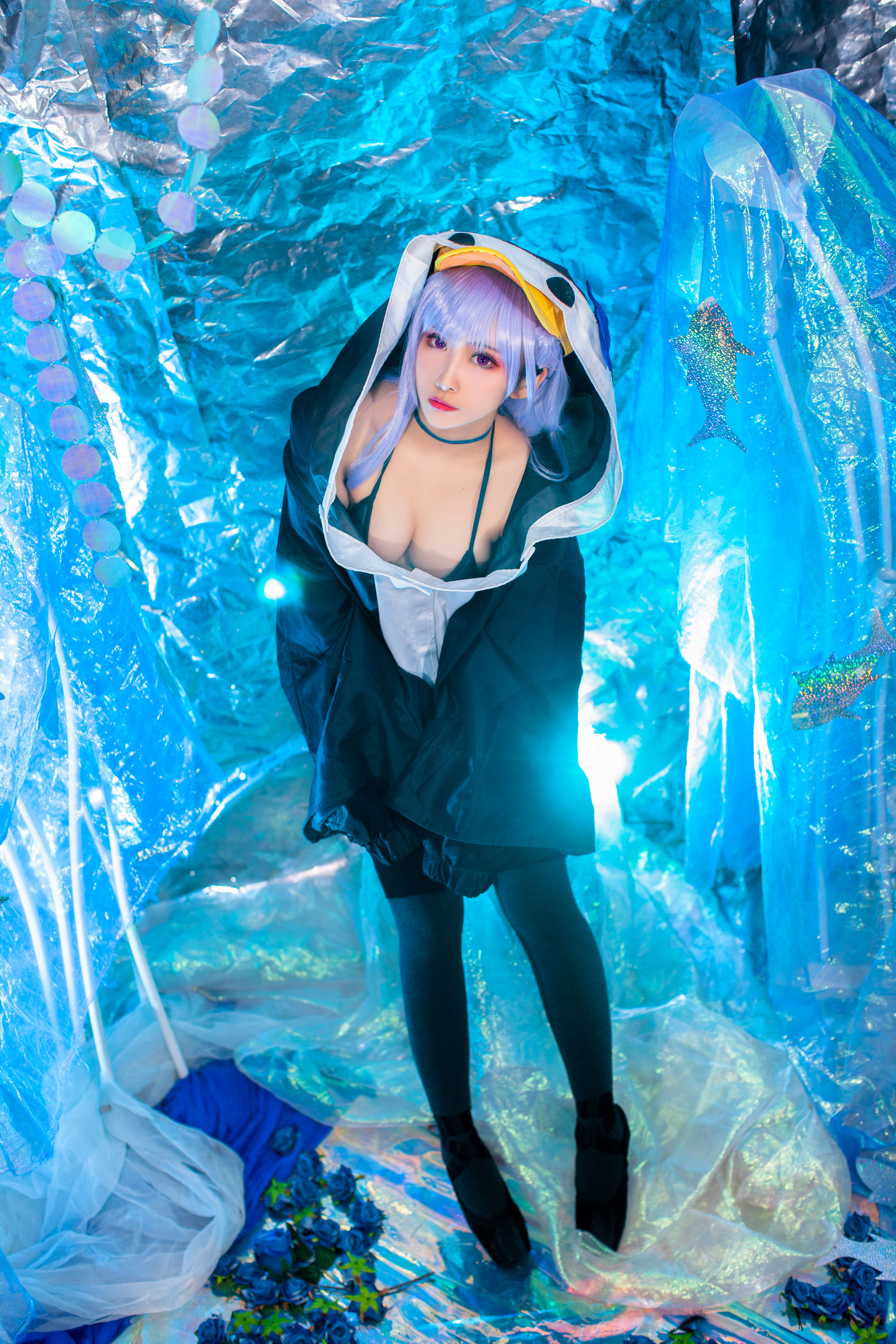 [福利COS] 动漫博主洛璃LoLiSAMA - 水着莉莉丝 第4张图