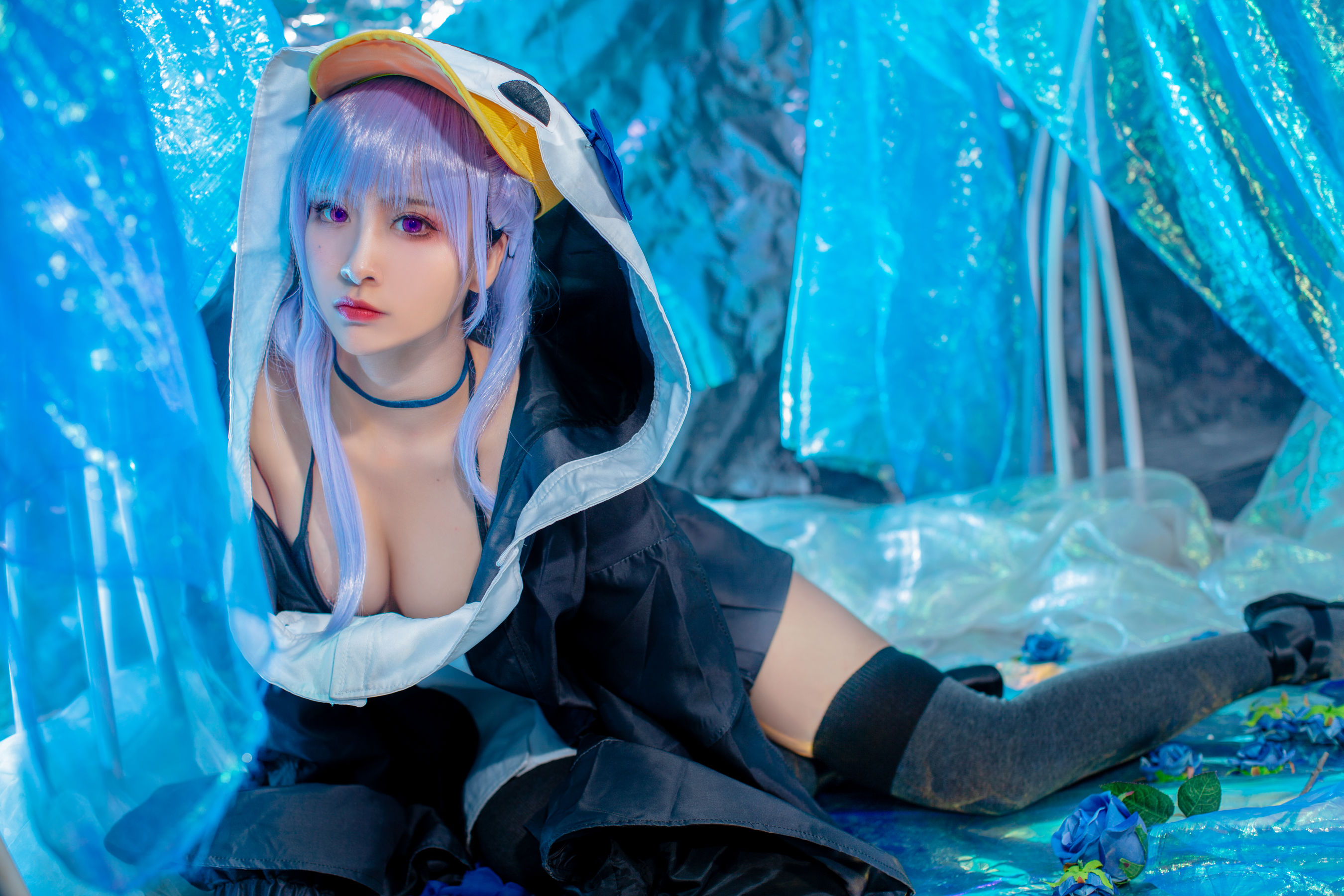 [福利COS] 动漫博主洛璃LoLiSAMA - 水着莉莉丝 第8张图