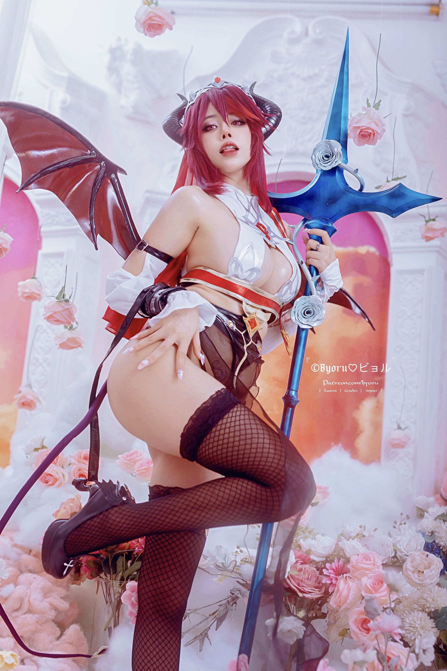 [福利COS] 日本性感萝莉Byoru - Rosaria 第1张图