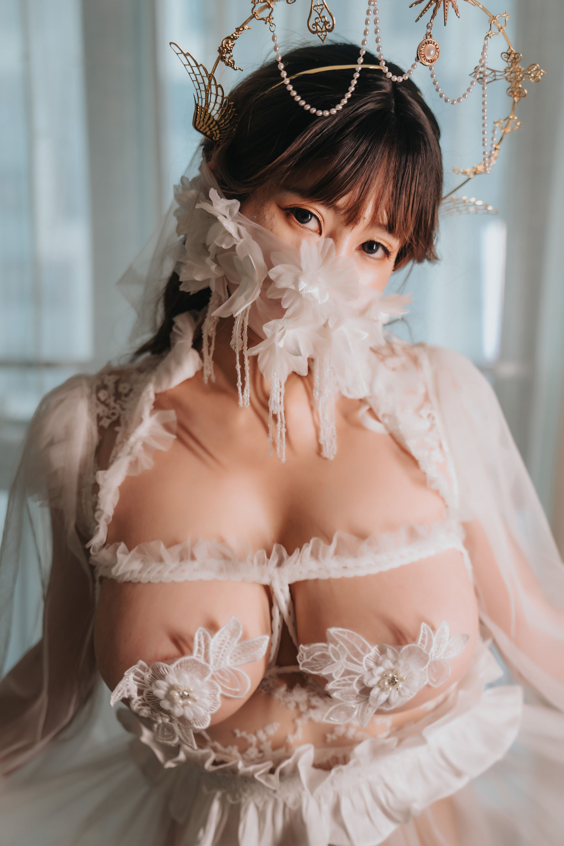 [福利COS] 星澜是澜澜叫澜妹呀 - 婚纱 第6张图