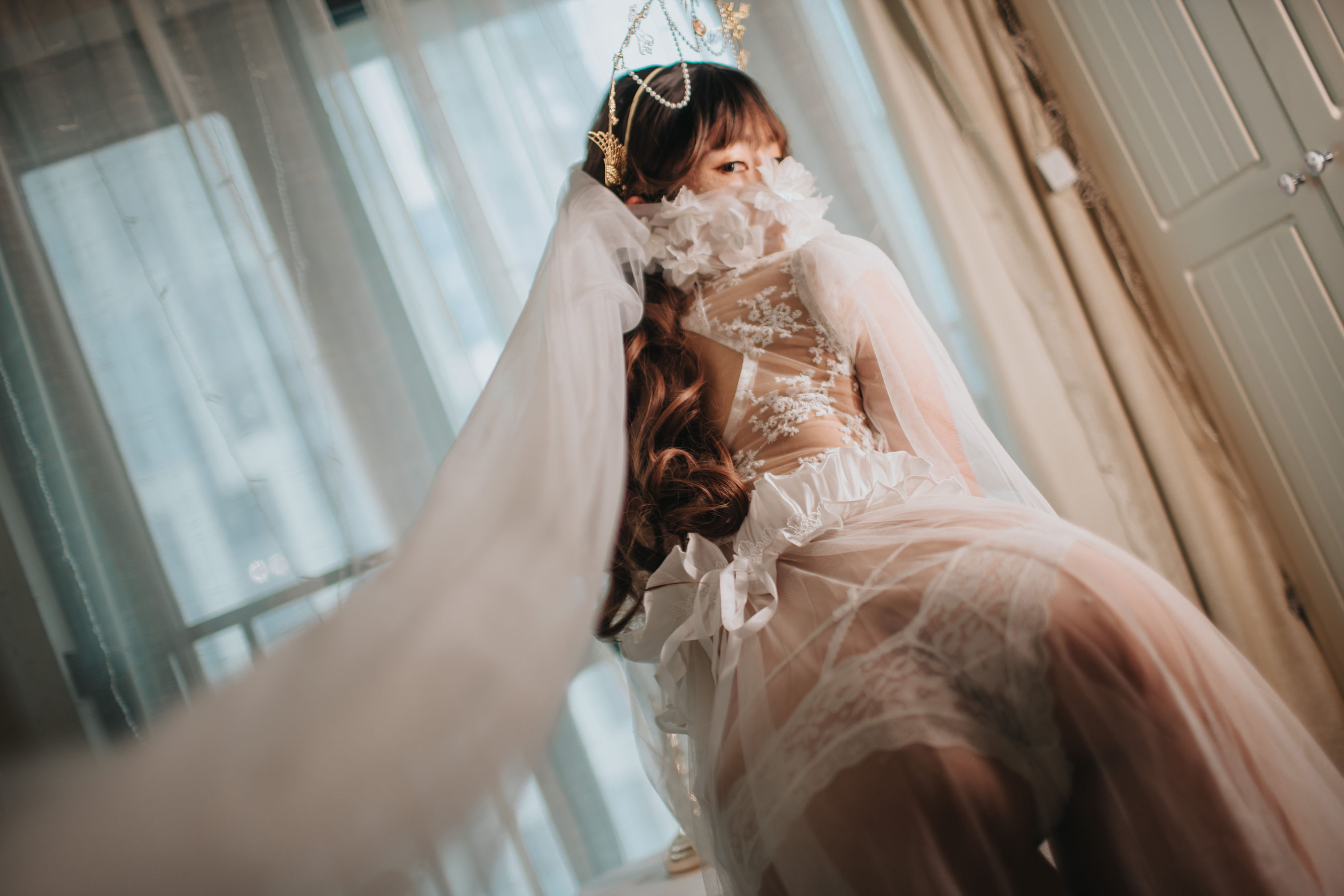 [福利COS] 星澜是澜澜叫澜妹呀 - 婚纱 第7张图