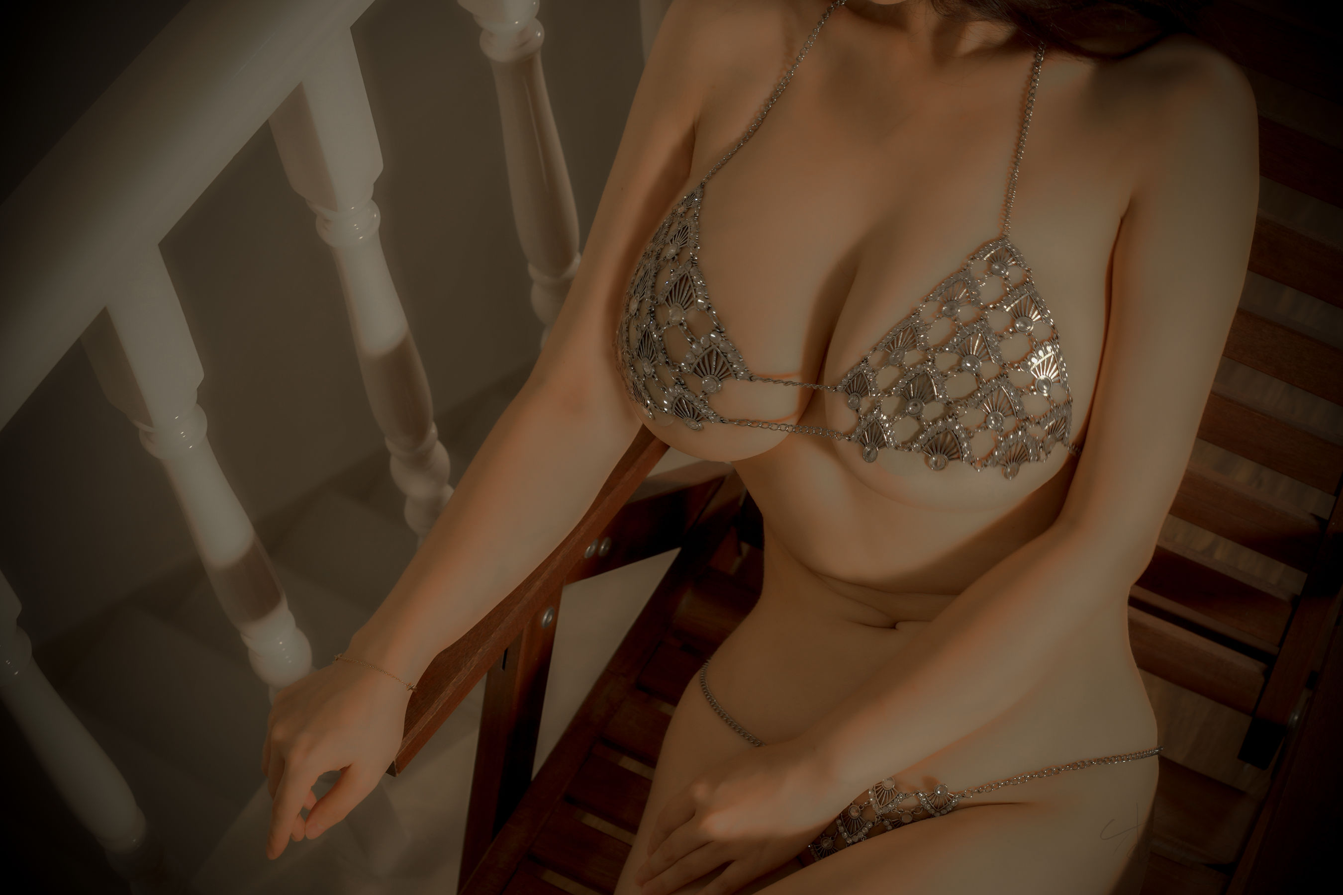 [福利COS] 网络红人樱晚gigi - 珠光宝气 第15张图