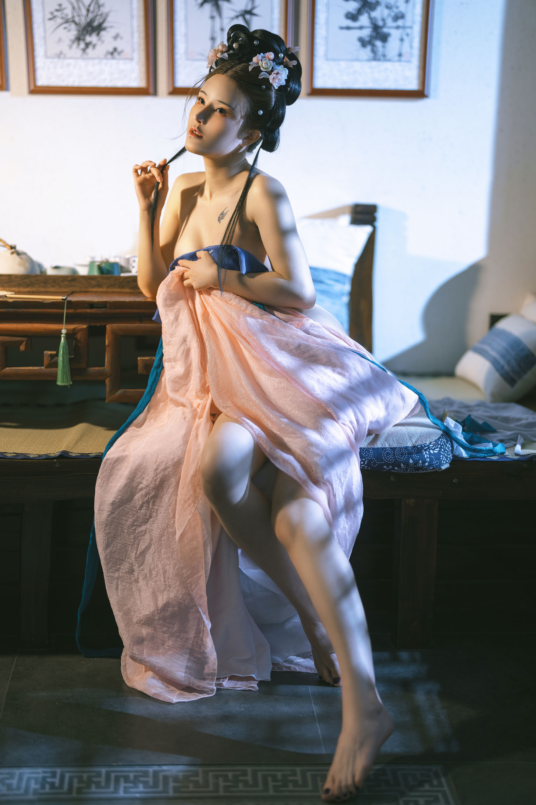 [福利COS] 鹿八岁 - X铁手叫兽 汉服 第11张图