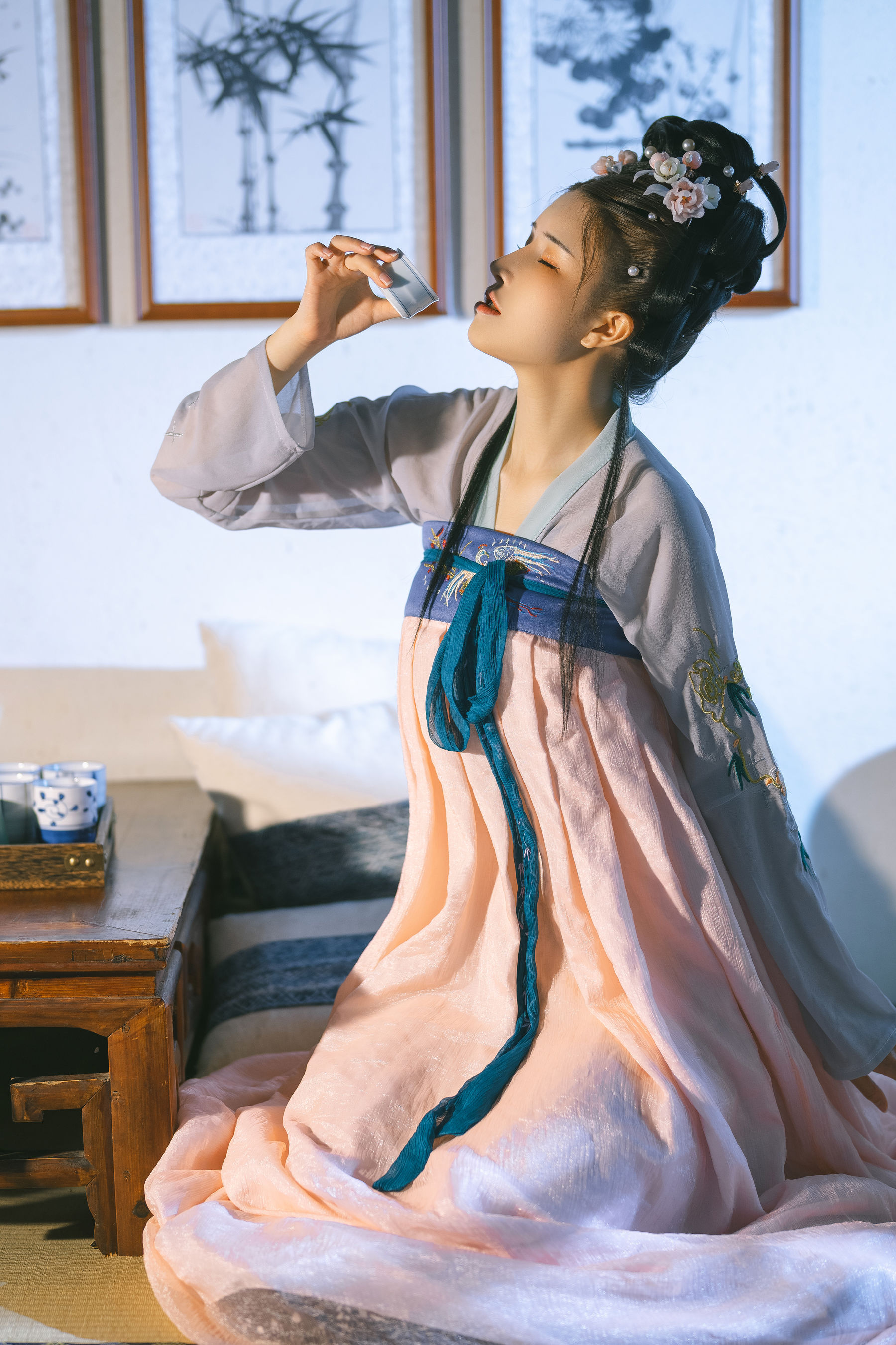[福利COS] 鹿八岁 - X铁手叫兽 汉服 第4张图