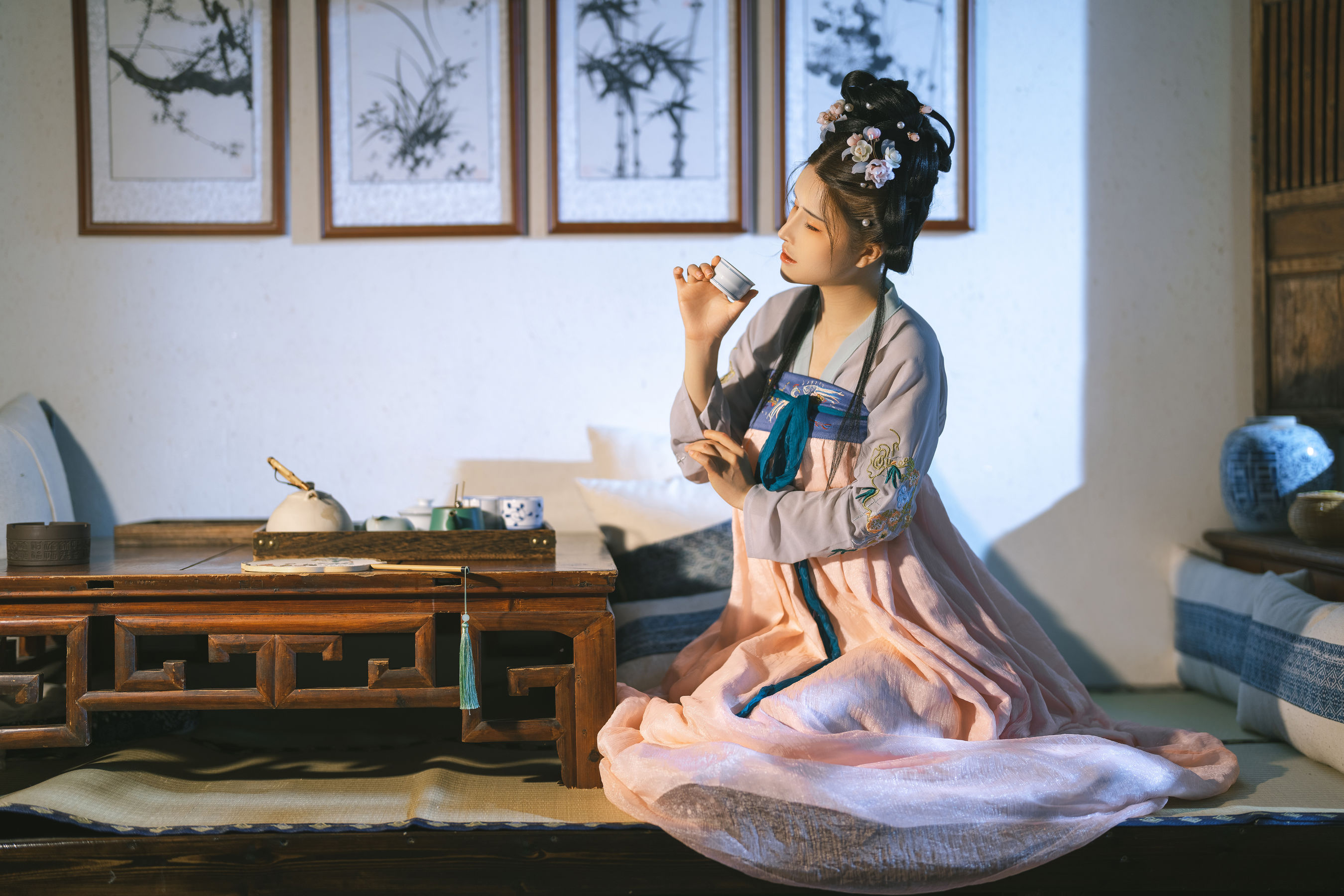 [福利COS] 鹿八岁 - X铁手叫兽 汉服 第5张图