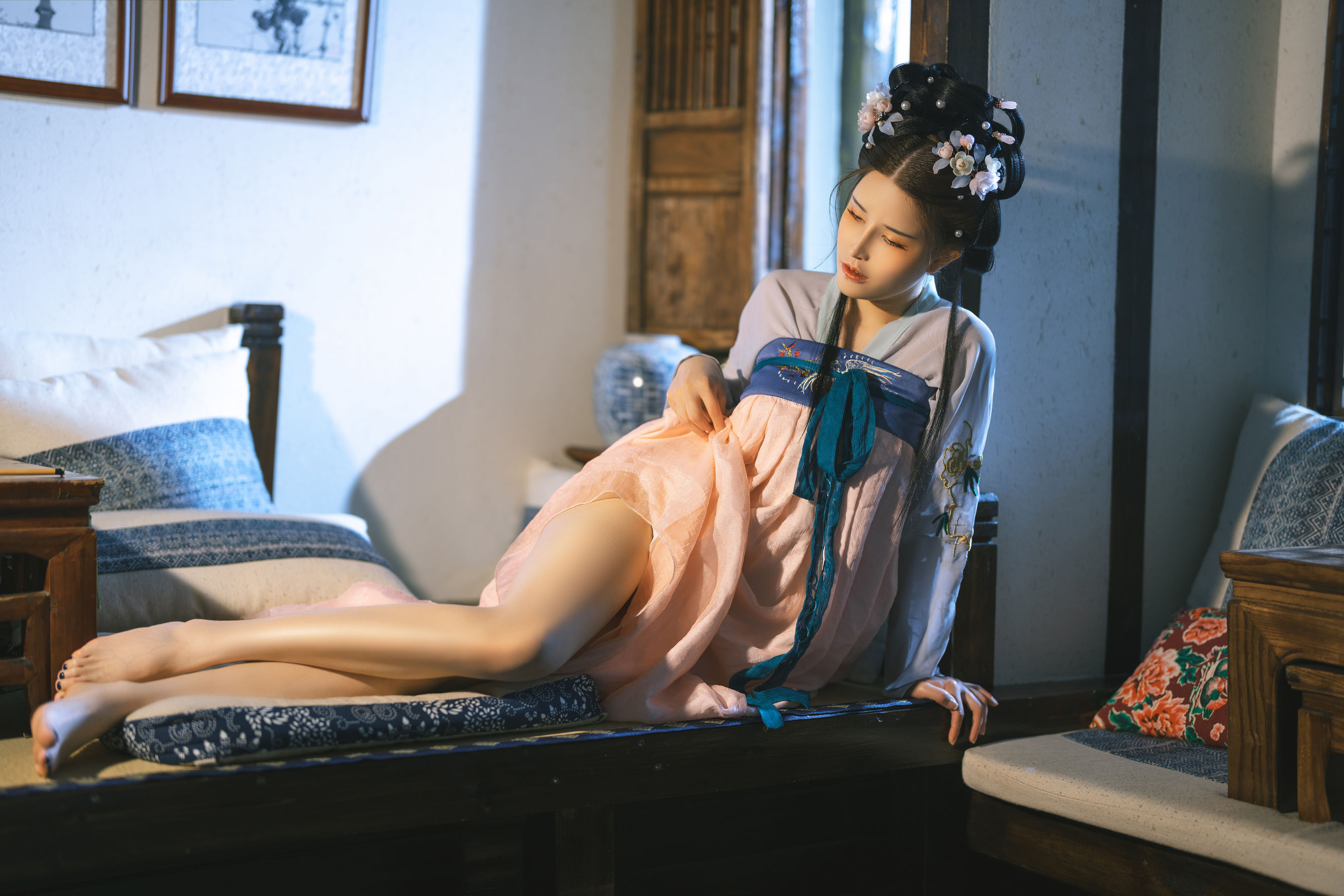 [福利COS] 鹿八岁 - X铁手叫兽 汉服 第7张图