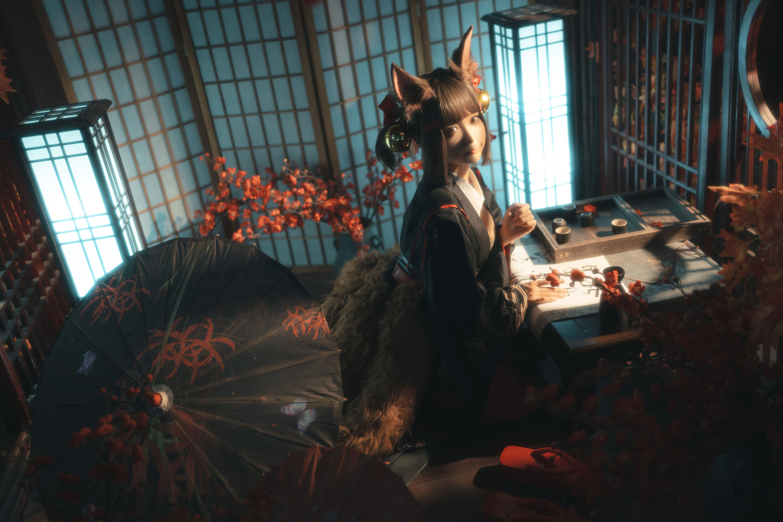 [网红COSER] 动漫博主蠢沫沫 - 小赤城 第1张图