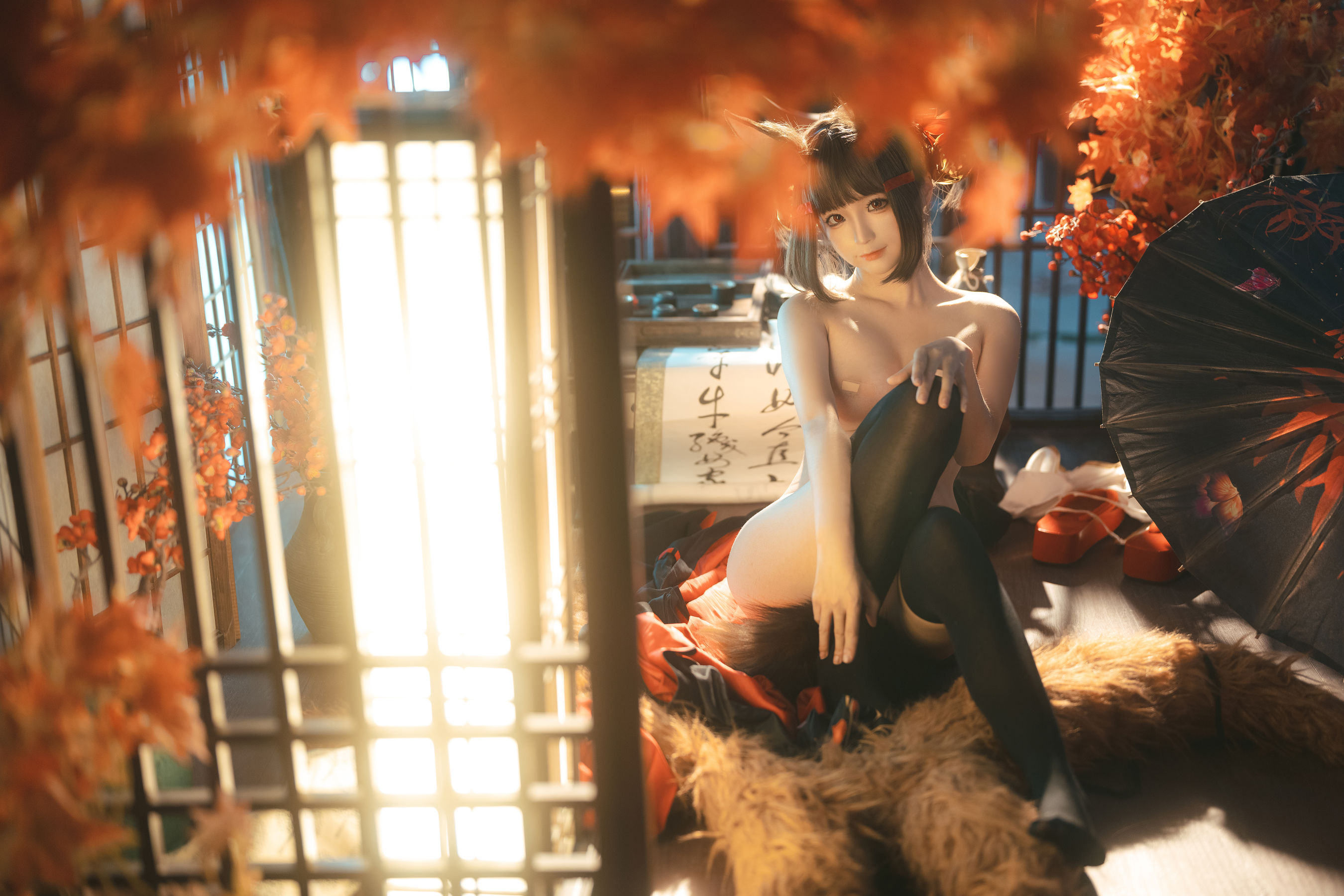 [网红COSER] 动漫博主蠢沫沫 - 小赤城 第32张图