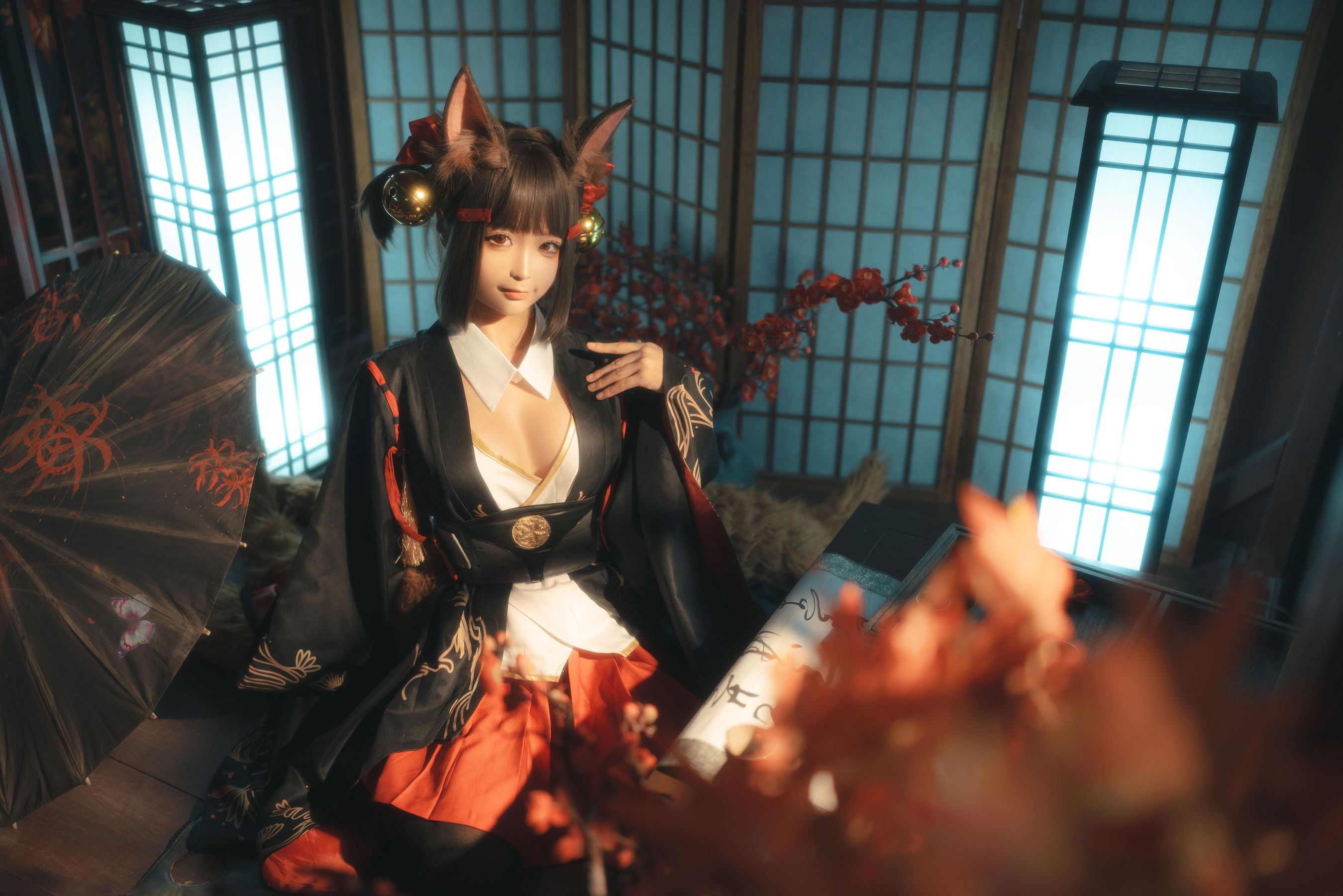 [网红COSER] 动漫博主蠢沫沫 - 小赤城 第4张图