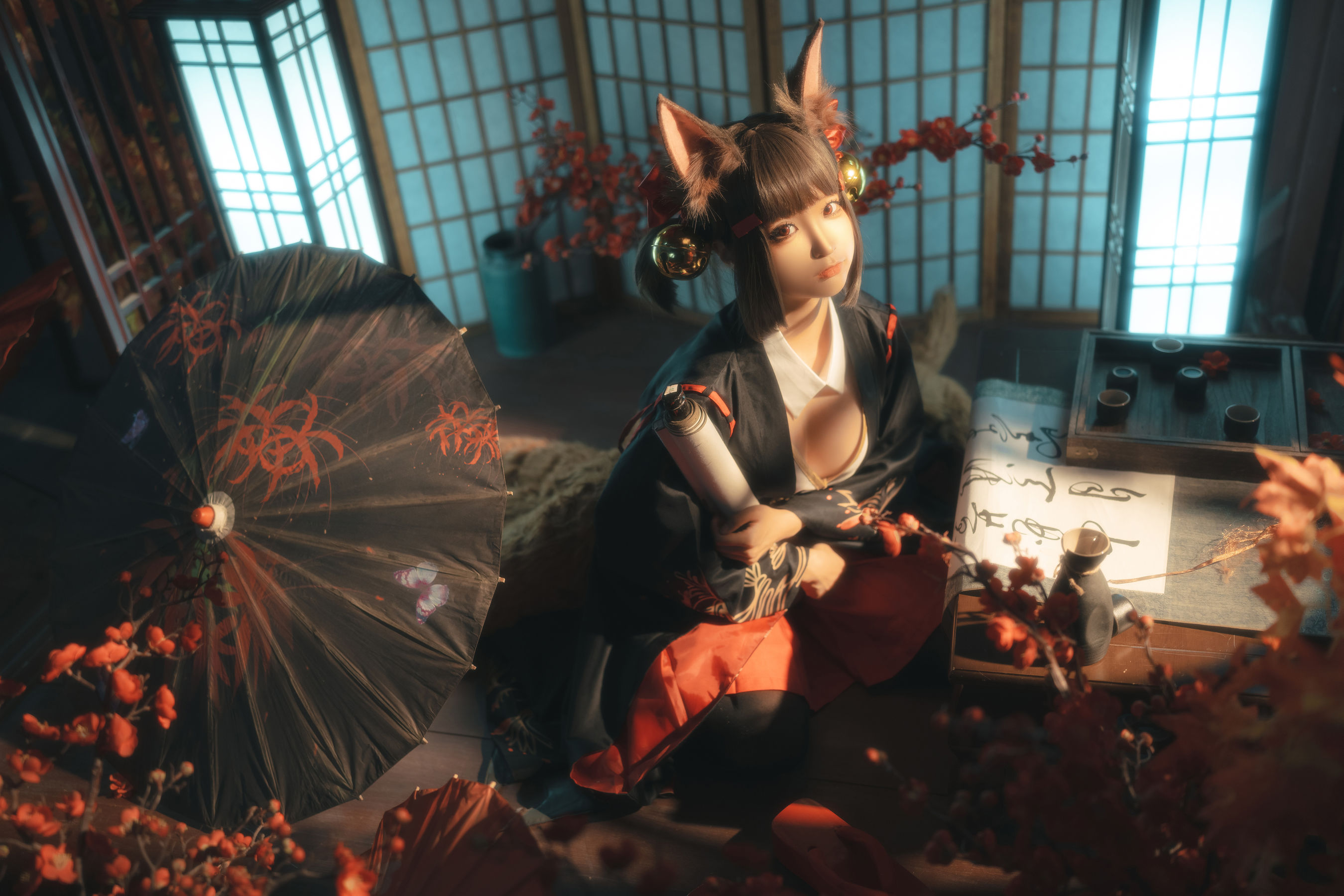 [网红COSER] 动漫博主蠢沫沫 - 小赤城 第6张图