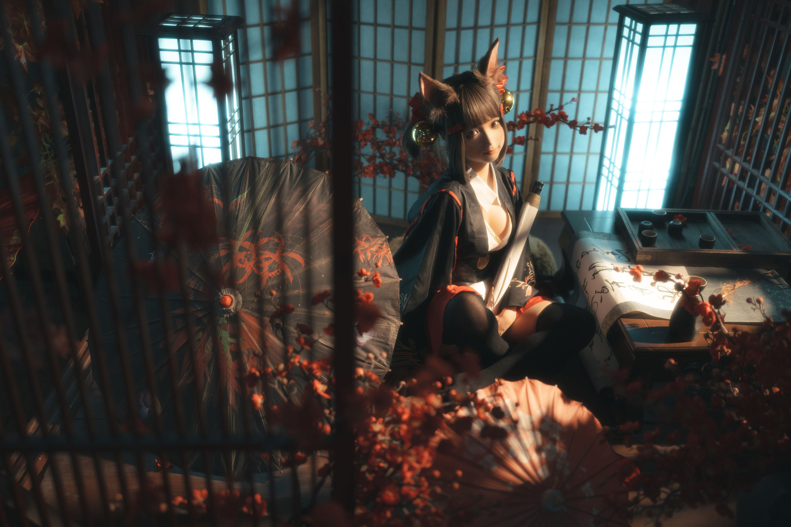 [网红COSER] 动漫博主蠢沫沫 - 小赤城 第7张图